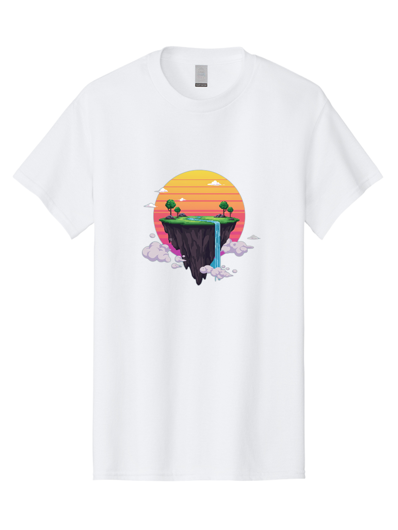 Floating-Island-6 Men'S Graphic Tee, 100% Cotton, Comfortable Casual Summer Wear, Machine Washable, Vintage Camera, Old Camera, Antique Camera, Black Camera, Classic Photography, Photography Equipment, Nostalgic Device, Film Camera, Camera Art Bai880
