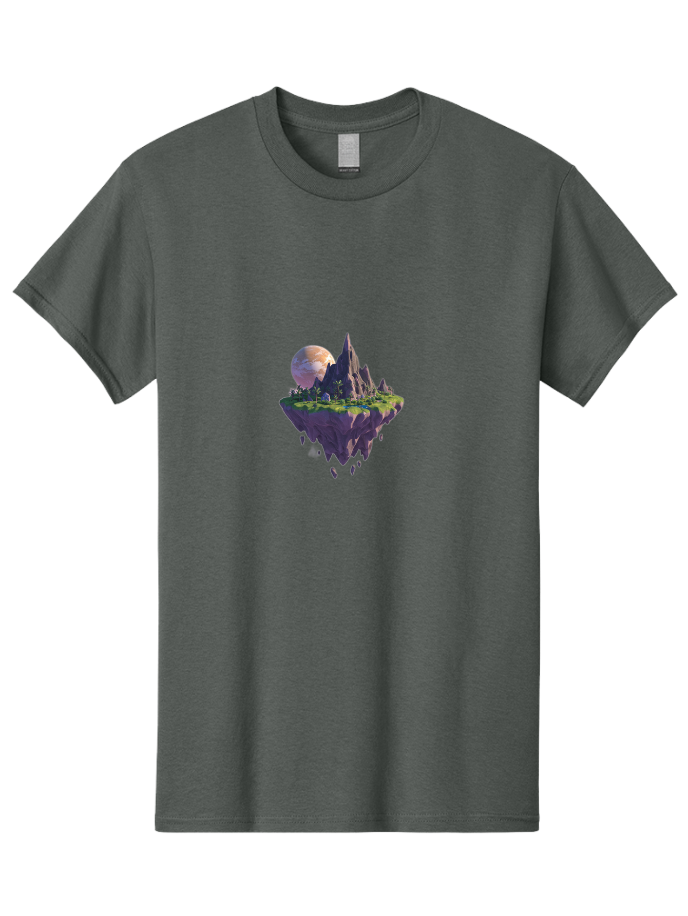 Floating-Island-Landscape Men'S Graphic Tee, 100% Cotton, Comfortable Casual Summer Wear, Machine Washable, Vintage Camera, Old Camera, Antique Camera, Black Camera, Classic Photography, Photography Equipment, Nostalgic Device, Film Camera, Bai882