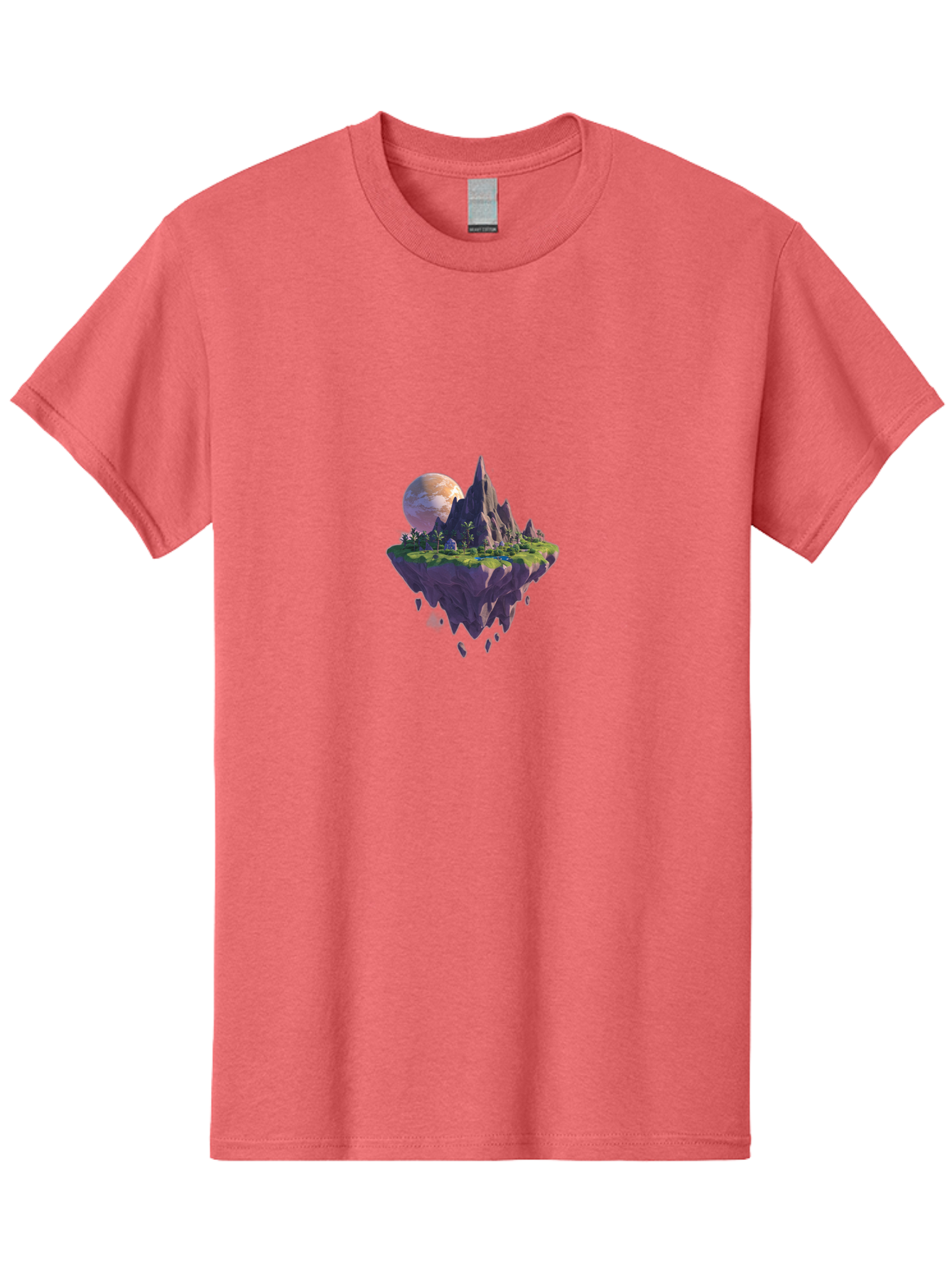 Floating-Island-Landscape Men'S Graphic Tee, 100% Cotton, Comfortable Casual Summer Wear, Machine Washable, Vintage Camera, Old Camera, Antique Camera, Black Camera, Classic Photography, Photography Equipment, Nostalgic Device, Film Camera, Bai882