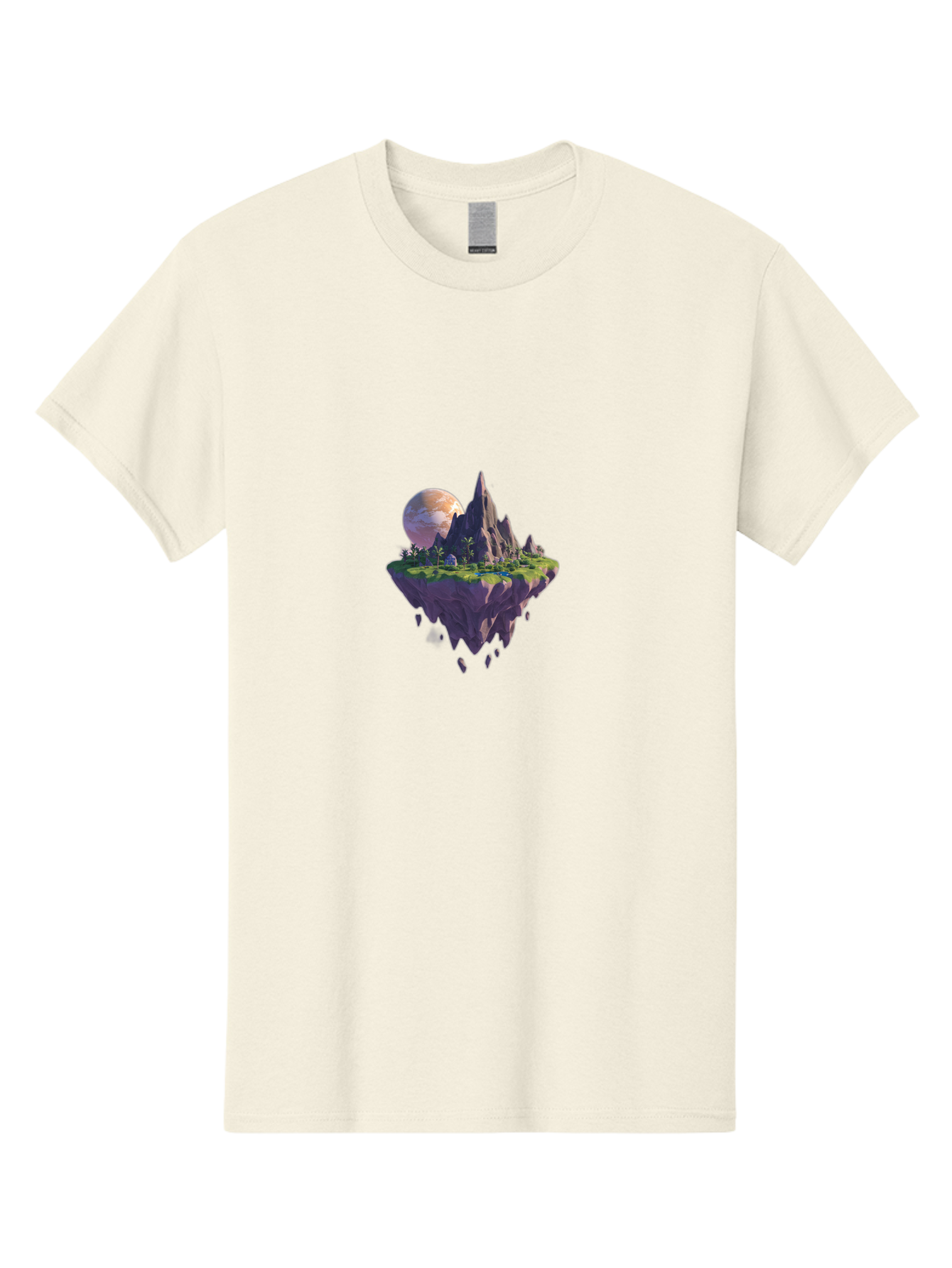 Floating-Island-Landscape Men'S Graphic Tee, 100% Cotton, Comfortable Casual Summer Wear, Machine Washable, Vintage Camera, Old Camera, Antique Camera, Black Camera, Classic Photography, Photography Equipment, Nostalgic Device, Film Camera, Bai882