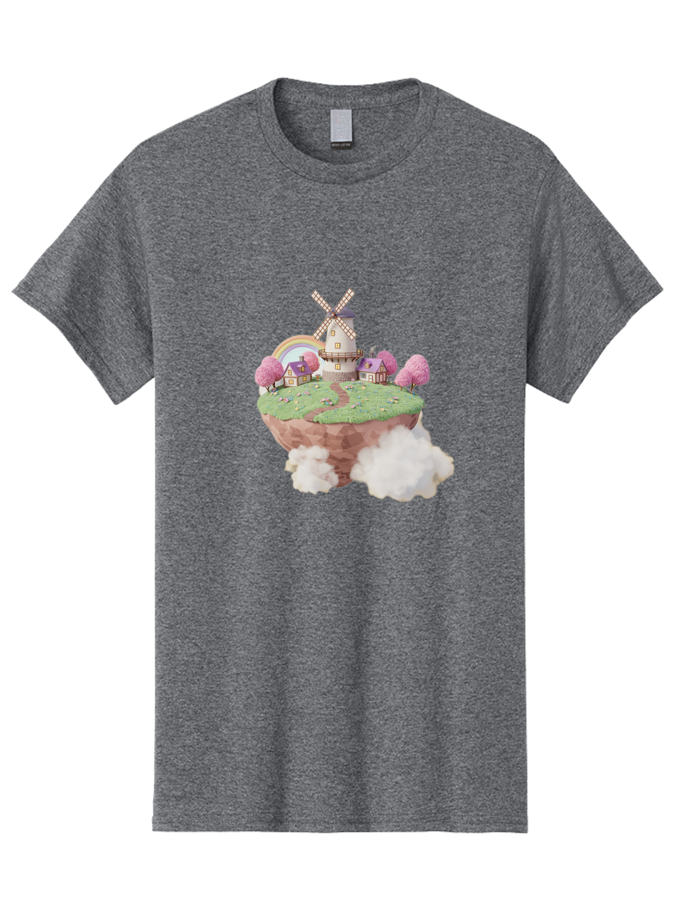 Floating-Island-Windmill Men'S Graphic Tee, 100% Cotton, Comfortable Casual Summer Wear, Machine Washable, Vintage Camera, Old Camera, Antique Camera, Black Camera, Classic Photography, Photography Equipment, Nostalgic Device, Film Camera, Bai883