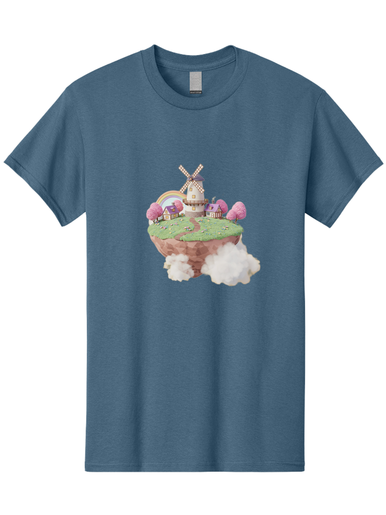 Floating-Island-Windmill Men'S Graphic Tee, 100% Cotton, Comfortable Casual Summer Wear, Machine Washable, Vintage Camera, Old Camera, Antique Camera, Black Camera, Classic Photography, Photography Equipment, Nostalgic Device, Film Camera, Bai883