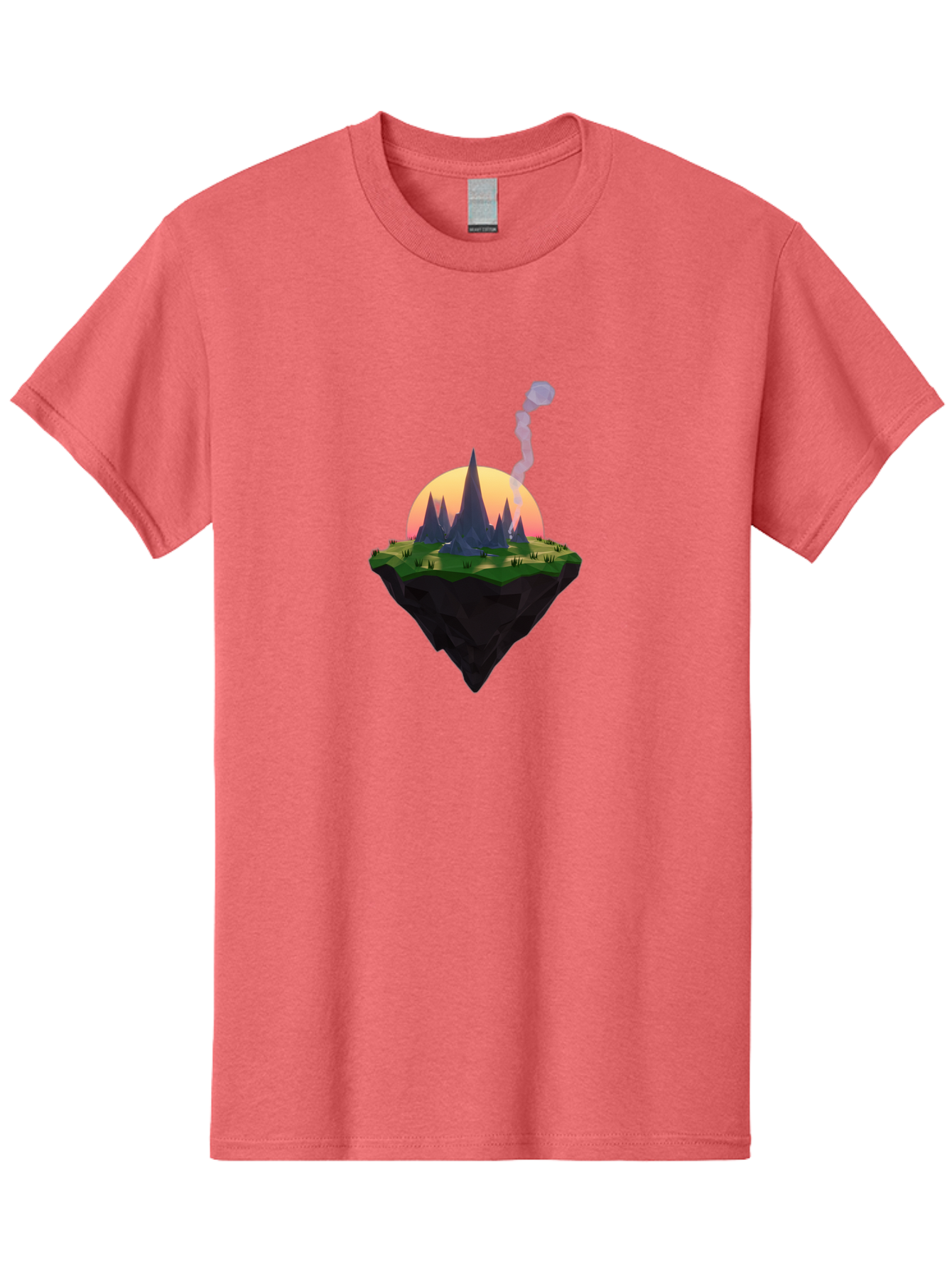 Floating-Island-With-Castle Men'S Graphic Tee, 100% Cotton, Comfortable Casual Summer Wear, Machine Washable, Vintage Camera, Old Camera, Antique Camera, Black Camera, Classic Photography, Photography Equipment, Nostalgic Device, Film Camera, Bai884