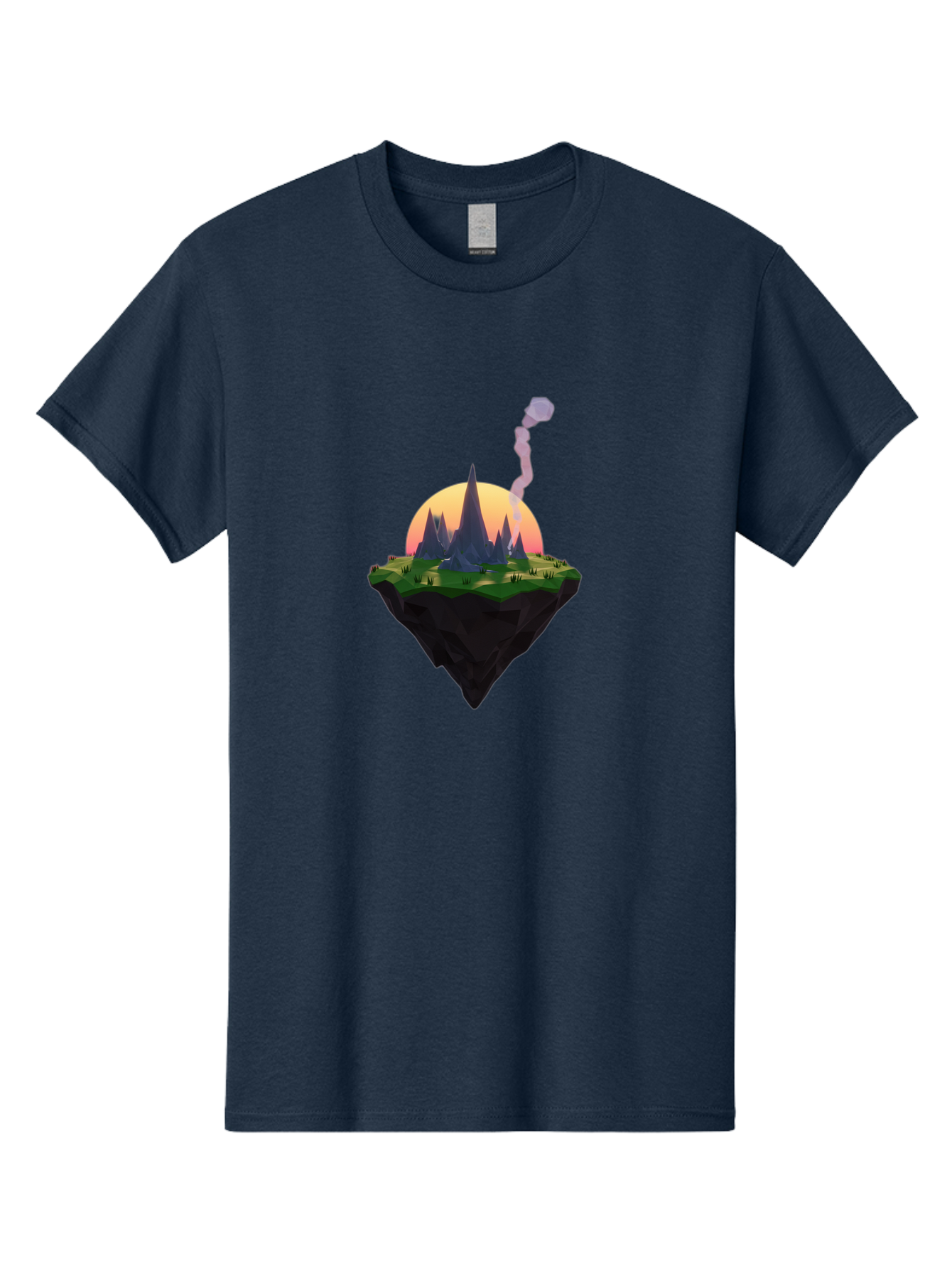 Floating-Island-With-Castle Men'S Graphic Tee, 100% Cotton, Comfortable Casual Summer Wear, Machine Washable, Vintage Camera, Old Camera, Antique Camera, Black Camera, Classic Photography, Photography Equipment, Nostalgic Device, Film Camera, Bai884