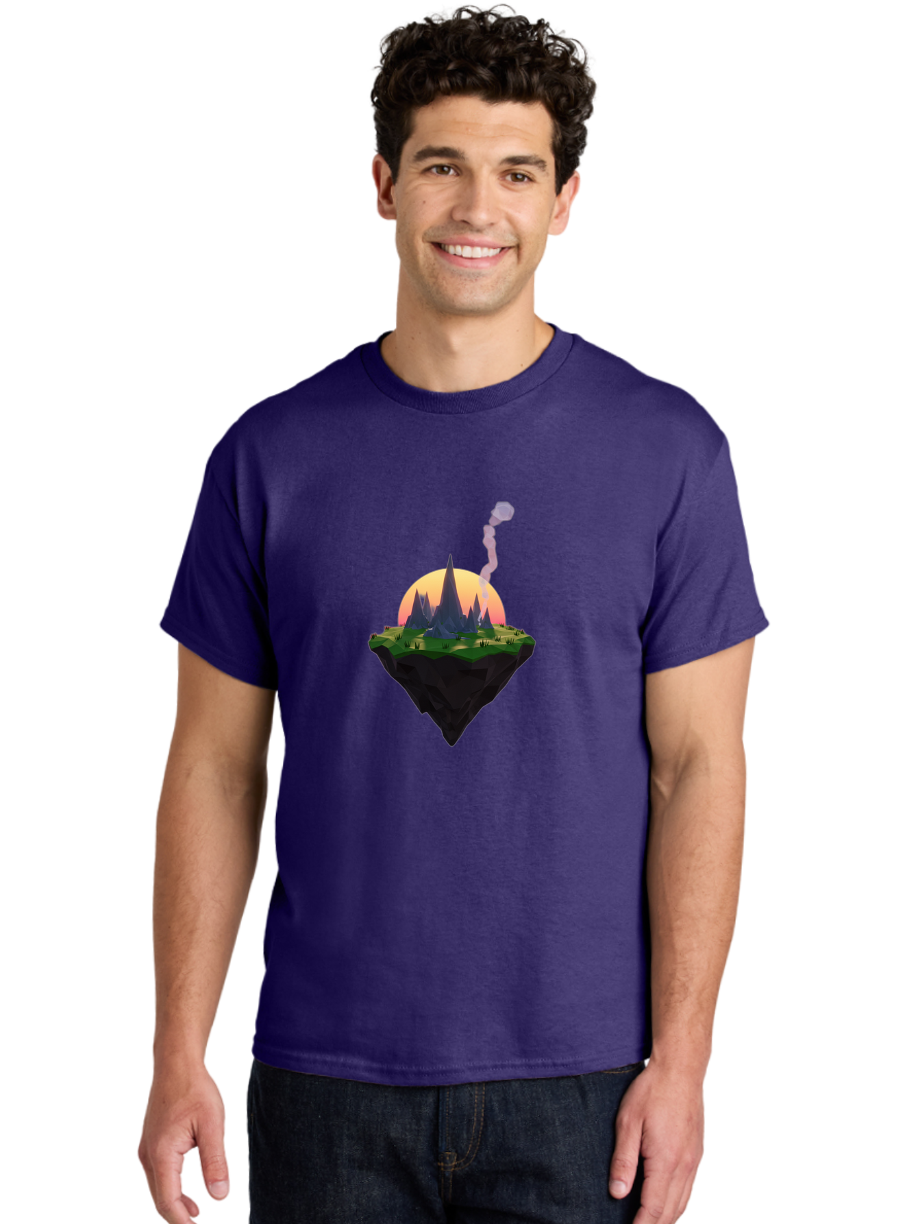 Floating-Island-With-Castle Men'S Graphic Tee, 100% Cotton, Comfortable Casual Summer Wear, Machine Washable, Vintage Camera, Old Camera, Antique Camera, Black Camera, Classic Photography, Photography Equipment, Nostalgic Device, Film Camera, Bai884