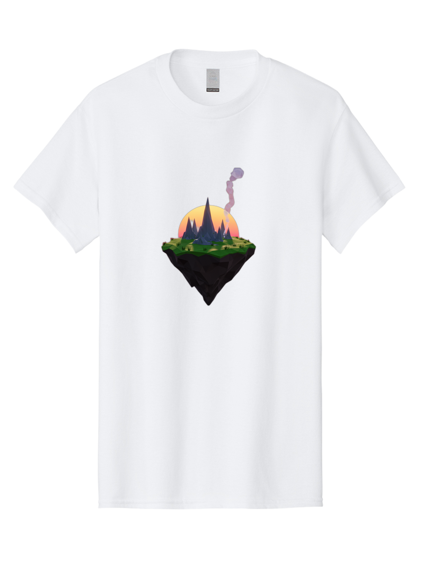 Floating-Island-With-Castle Men'S Graphic Tee, 100% Cotton, Comfortable Casual Summer Wear, Machine Washable, Vintage Camera, Old Camera, Antique Camera, Black Camera, Classic Photography, Photography Equipment, Nostalgic Device, Film Camera, Bai884