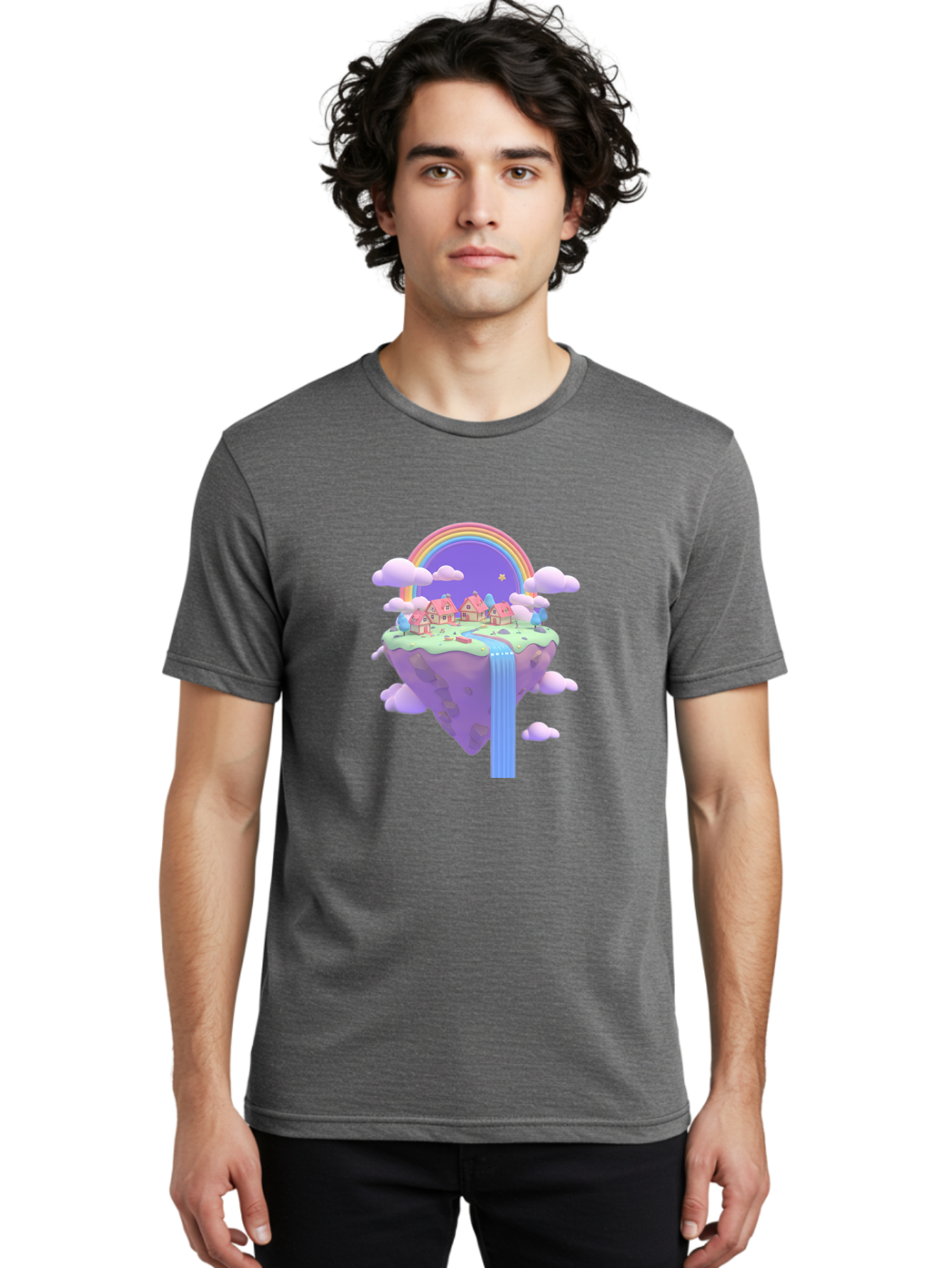 Floating-Village-2 Men'S Graphic Tee, 100% Cotton, Comfortable Casual Summer Wear, Machine Washable, Vintage Camera, Old Camera, Antique Camera, Black Camera, Classic Photography, Photography Equipment, Nostalgic Device, Film Camera, Bai890
