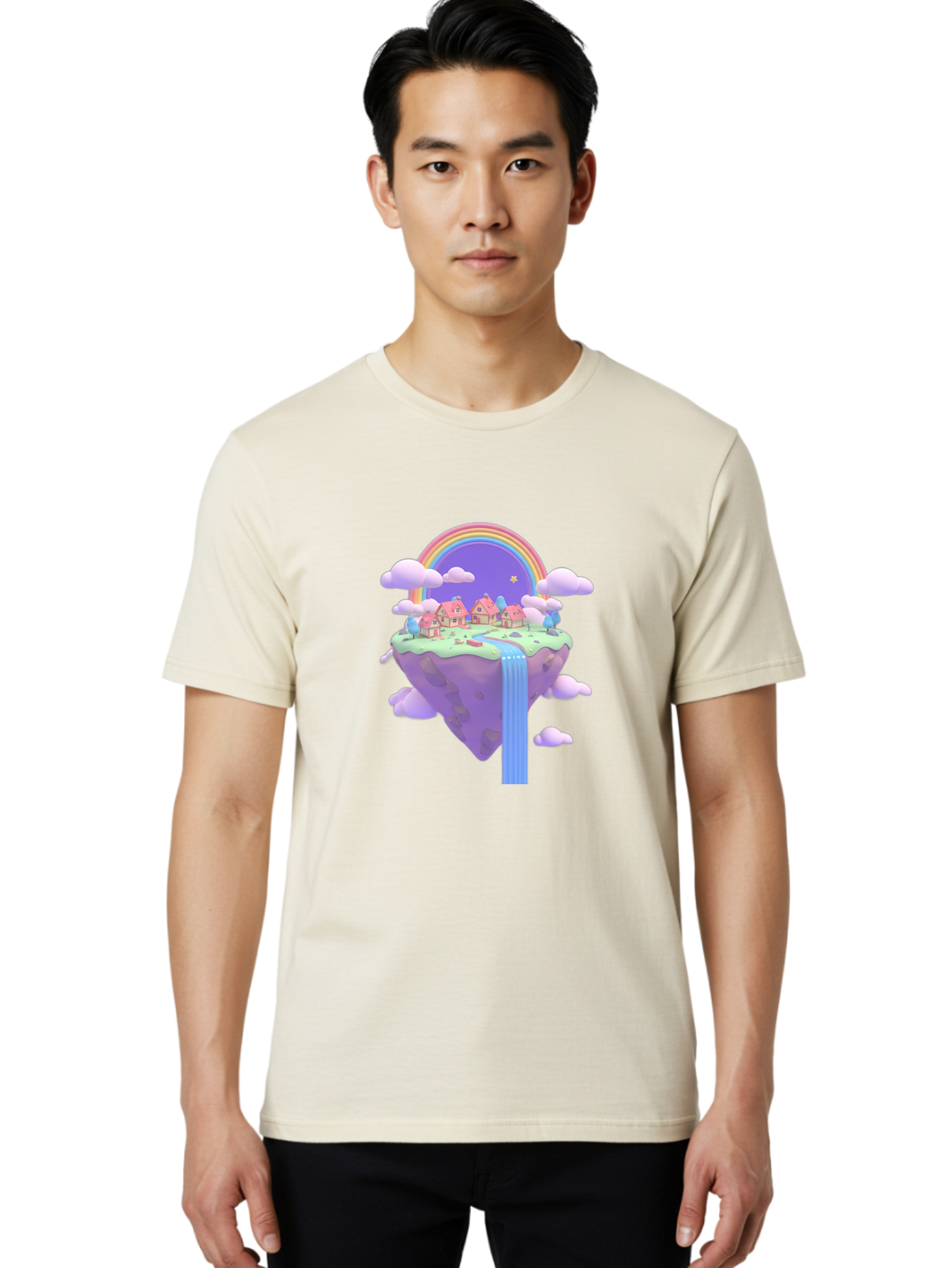 Floating-Village-2 Men'S Graphic Tee, 100% Cotton, Comfortable Casual Summer Wear, Machine Washable, Vintage Camera, Old Camera, Antique Camera, Black Camera, Classic Photography, Photography Equipment, Nostalgic Device, Film Camera, Bai890