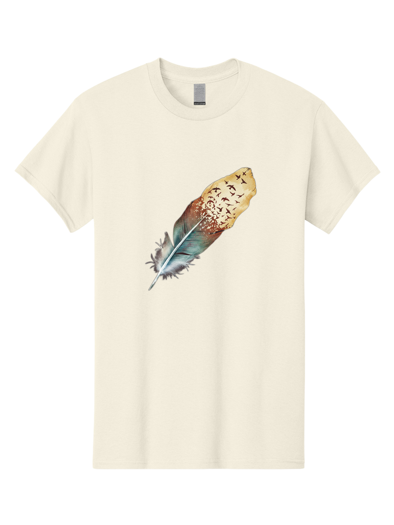 Flock-Of-Birds-Feather Men'S Graphic Tee, 100% Cotton, Comfortable Casual Summer Wear, Machine Washable, Vintage Camera, Old Camera, Antique Camera, Black Camera, Classic Photography, Photography Equipment, Nostalgic Device, Film Camera, Bai892