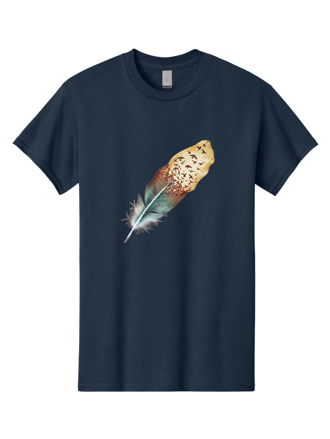 Flock-Of-Birds-Feather Men'S Graphic Tee, 100% Cotton, Comfortable Casual Summer Wear, Machine Washable, Vintage Camera, Old Camera, Antique Camera, Black Camera, Classic Photography, Photography Equipment, Nostalgic Device, Film Camera, Bai892