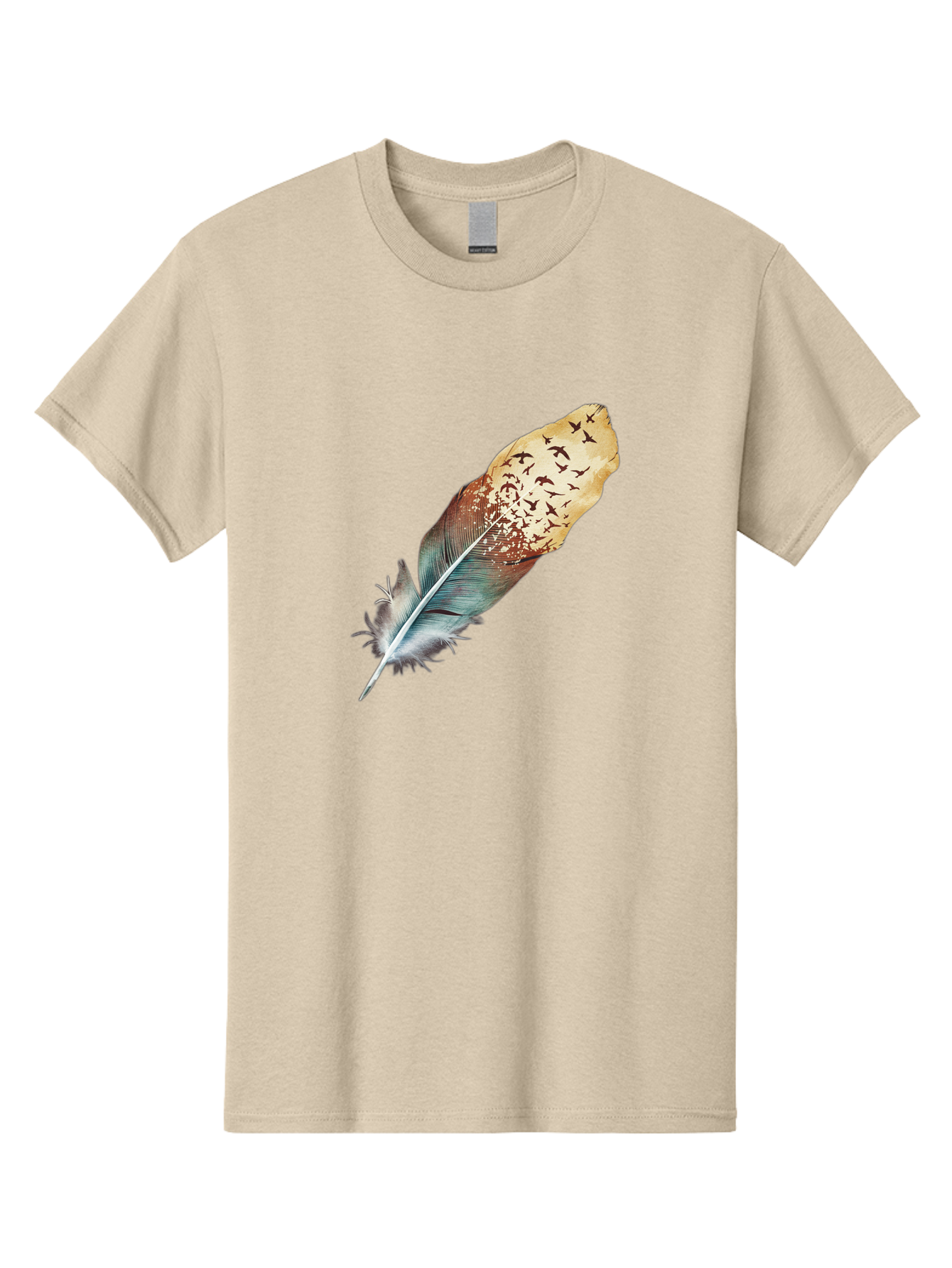 Flock-Of-Birds-Feather Men'S Graphic Tee, 100% Cotton, Comfortable Casual Summer Wear, Machine Washable, Vintage Camera, Old Camera, Antique Camera, Black Camera, Classic Photography, Photography Equipment, Nostalgic Device, Film Camera, Bai892