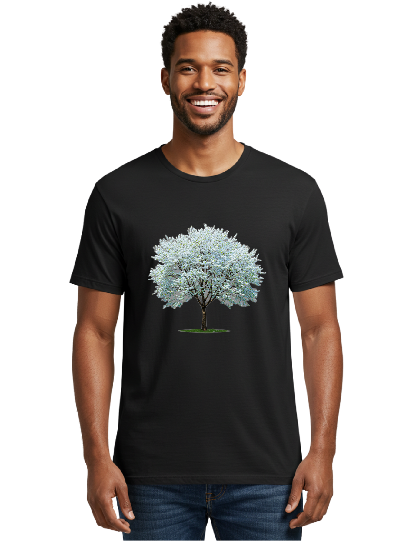 Flowering-Tree-1 Men'S Graphic Tee, 100% Cotton, Comfortable Casual Summer Wear, Machine Washable, Vintage Camera, Old Camera, Antique Camera, Black Camera, Classic Photography, Photography Equipment, Nostalgic Device, Film Camera, Camera Art Bai894