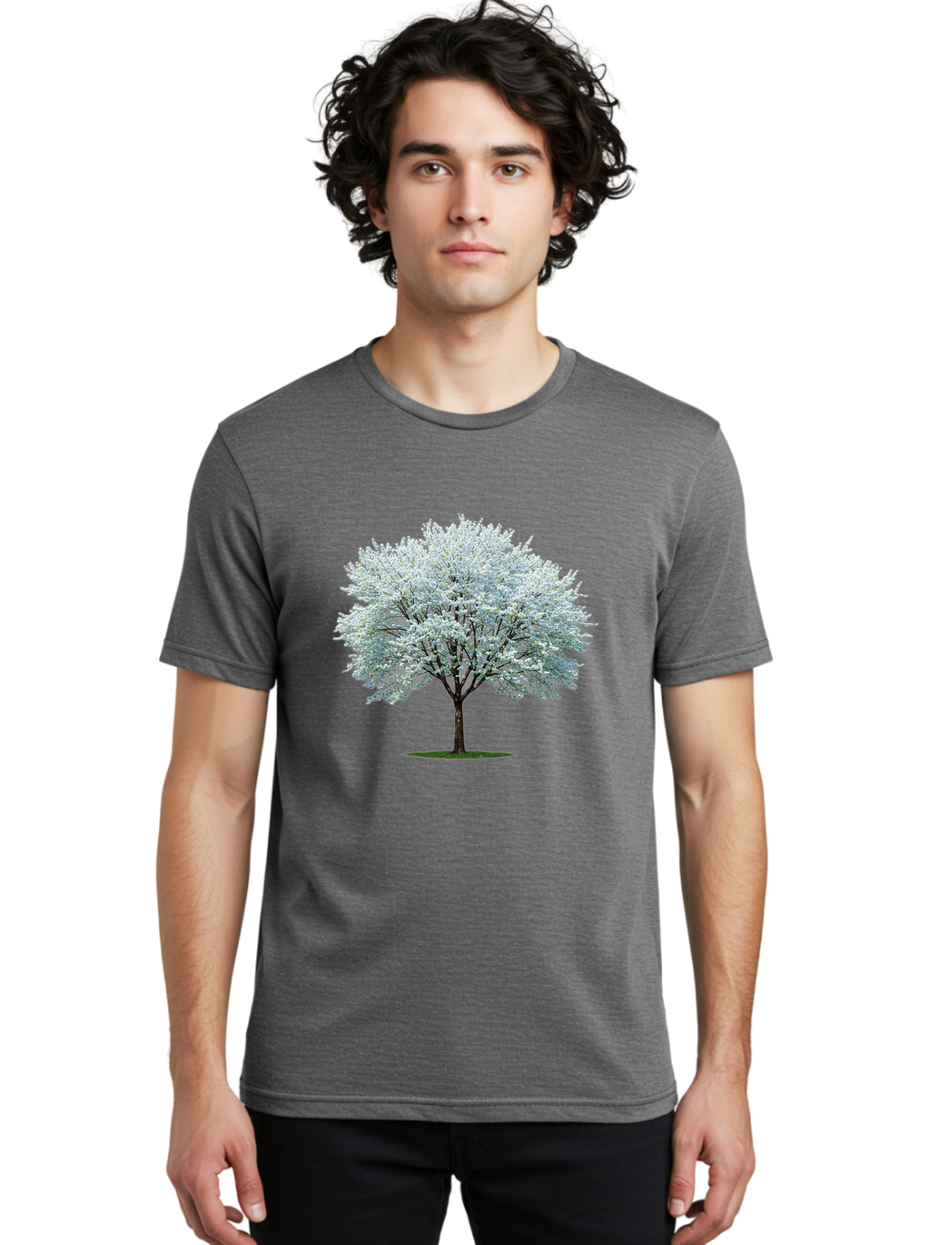 Flowering-Tree-1 Men'S Graphic Tee, 100% Cotton, Comfortable Casual Summer Wear, Machine Washable, Vintage Camera, Old Camera, Antique Camera, Black Camera, Classic Photography, Photography Equipment, Nostalgic Device, Film Camera, Camera Art Bai894