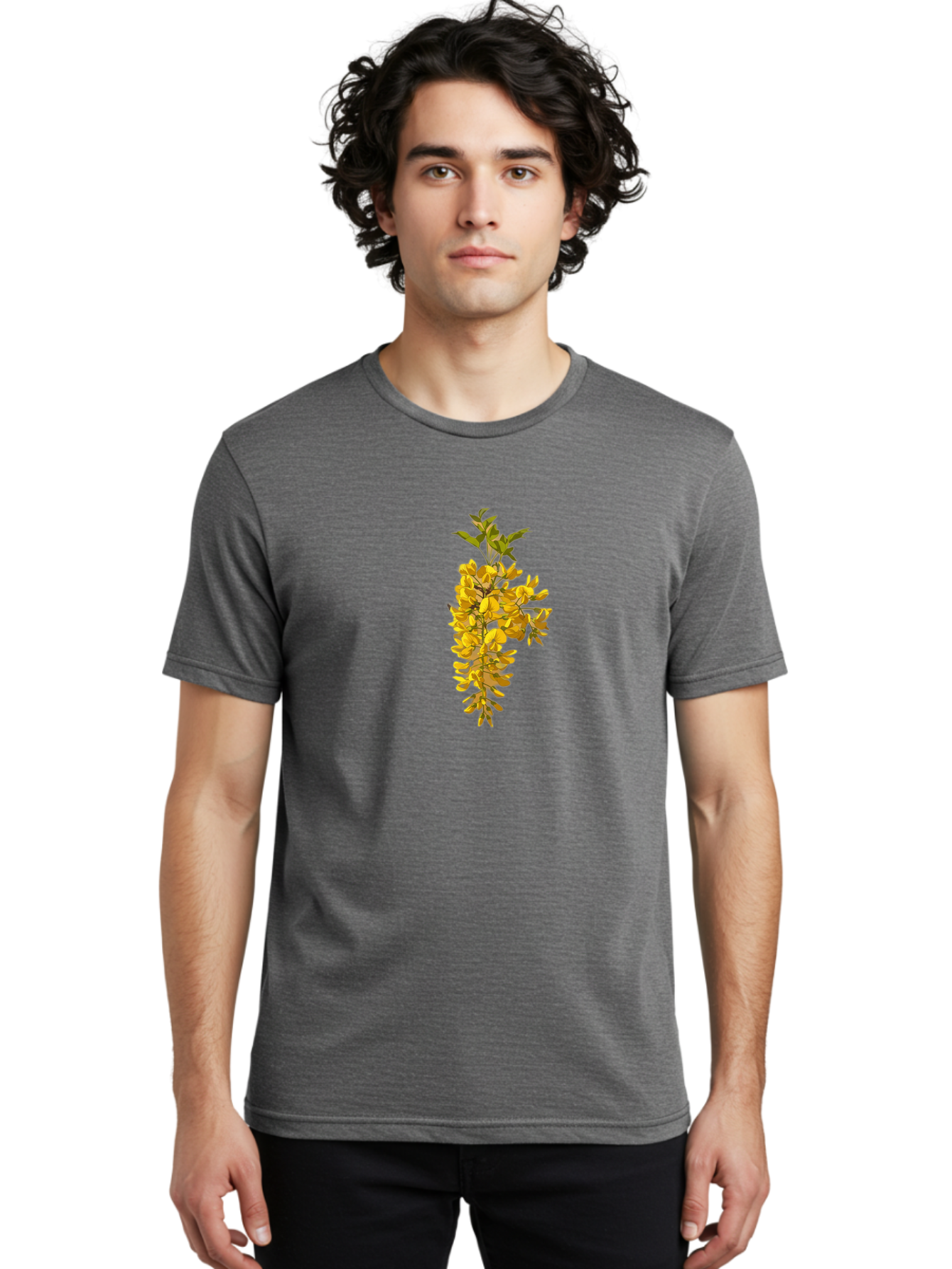 Forsythia Men'S Graphic Tee, 100% Cotton, Comfortable Casual Summer Wear, Machine Washable, Vintage Camera, Old Camera, Antique Camera, Black Camera, Classic Photography, Photography Equipment, Nostalgic Device, Film Camera, Camera Art Bai896