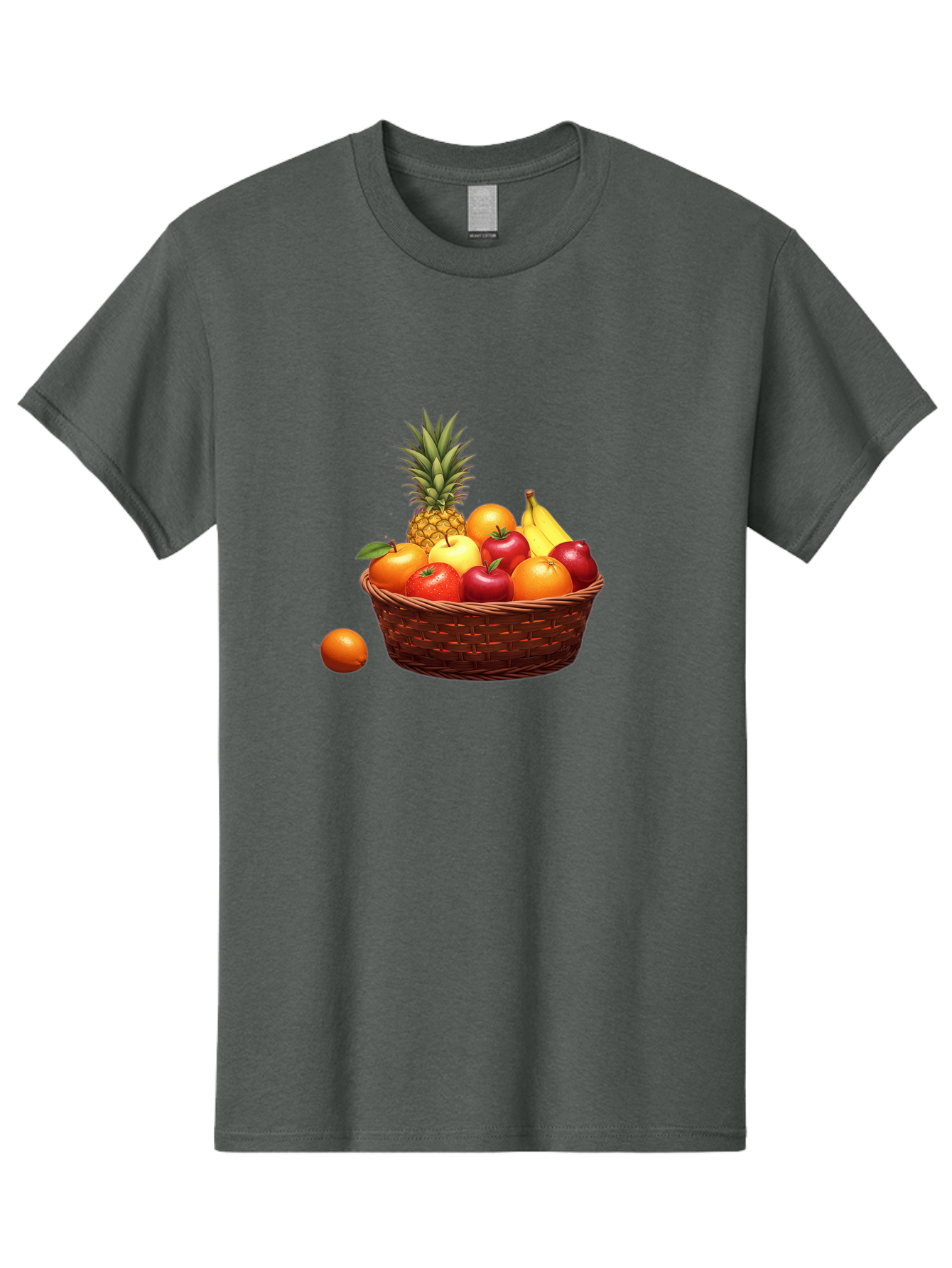 Fruit-Basket-1 Men'S Graphic Tee, 100% Cotton, Comfortable Casual Summer Wear, Machine Washable, Vintage Camera, Old Camera, Antique Camera, Black Camera, Classic Photography, Photography Equipment, Nostalgic Device, Film Camera, Camera Art Bai898
