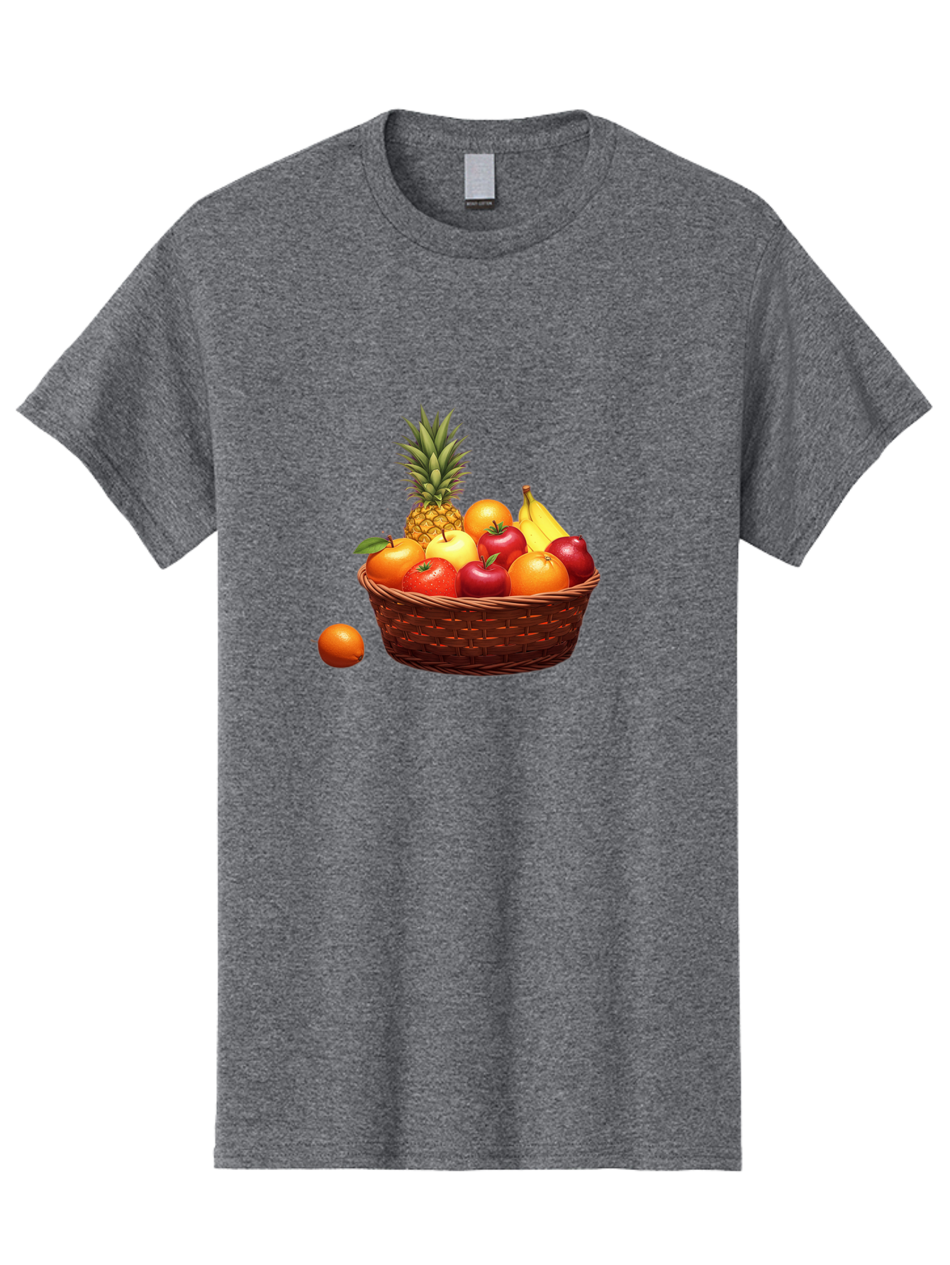 Fruit-Basket-1 Men'S Graphic Tee, 100% Cotton, Comfortable Casual Summer Wear, Machine Washable, Vintage Camera, Old Camera, Antique Camera, Black Camera, Classic Photography, Photography Equipment, Nostalgic Device, Film Camera, Camera Art Bai898