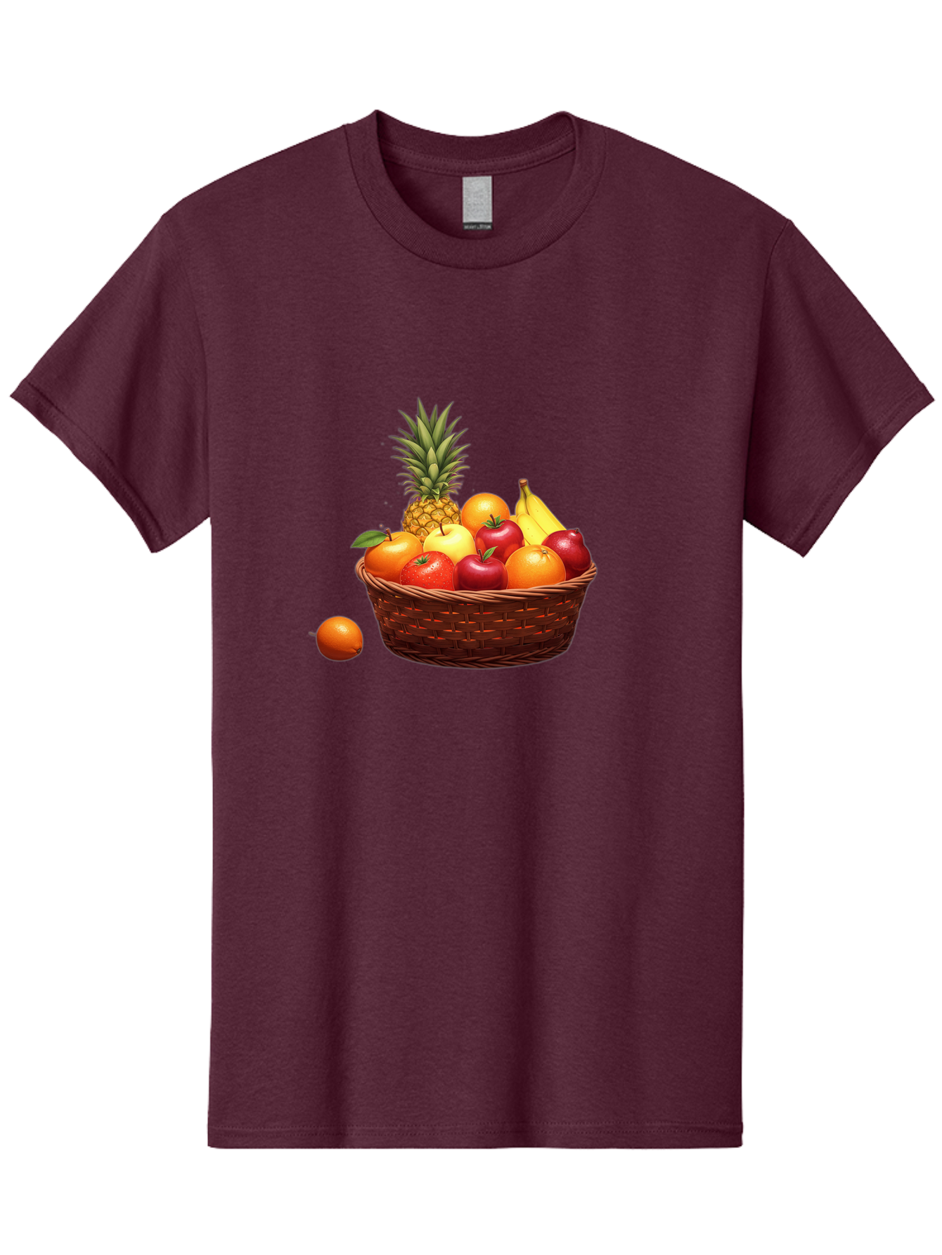 Fruit-Basket-1 Men'S Graphic Tee, 100% Cotton, Comfortable Casual Summer Wear, Machine Washable, Vintage Camera, Old Camera, Antique Camera, Black Camera, Classic Photography, Photography Equipment, Nostalgic Device, Film Camera, Camera Art Bai898