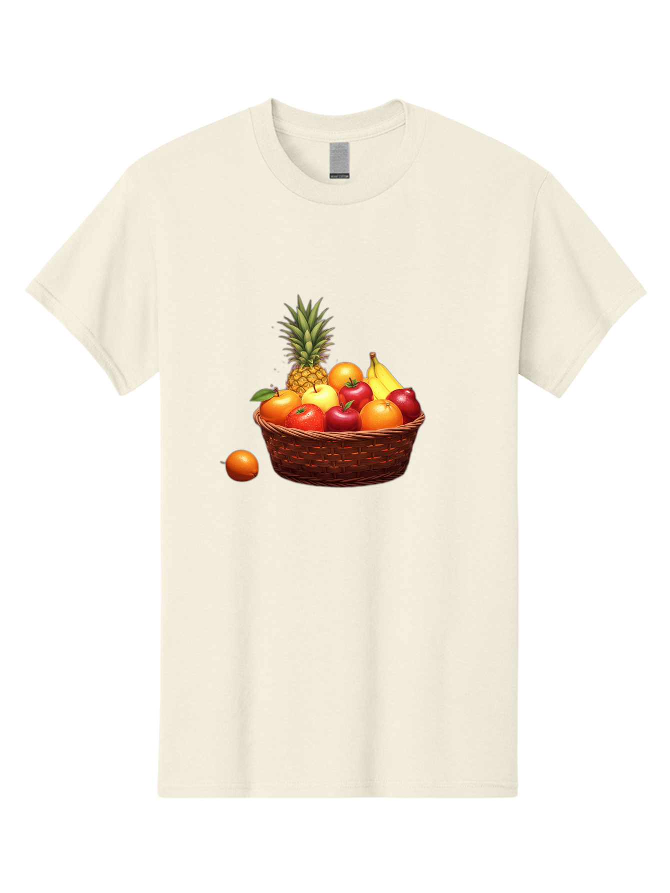 Fruit-Basket-1 Men'S Graphic Tee, 100% Cotton, Comfortable Casual Summer Wear, Machine Washable, Vintage Camera, Old Camera, Antique Camera, Black Camera, Classic Photography, Photography Equipment, Nostalgic Device, Film Camera, Camera Art Bai898