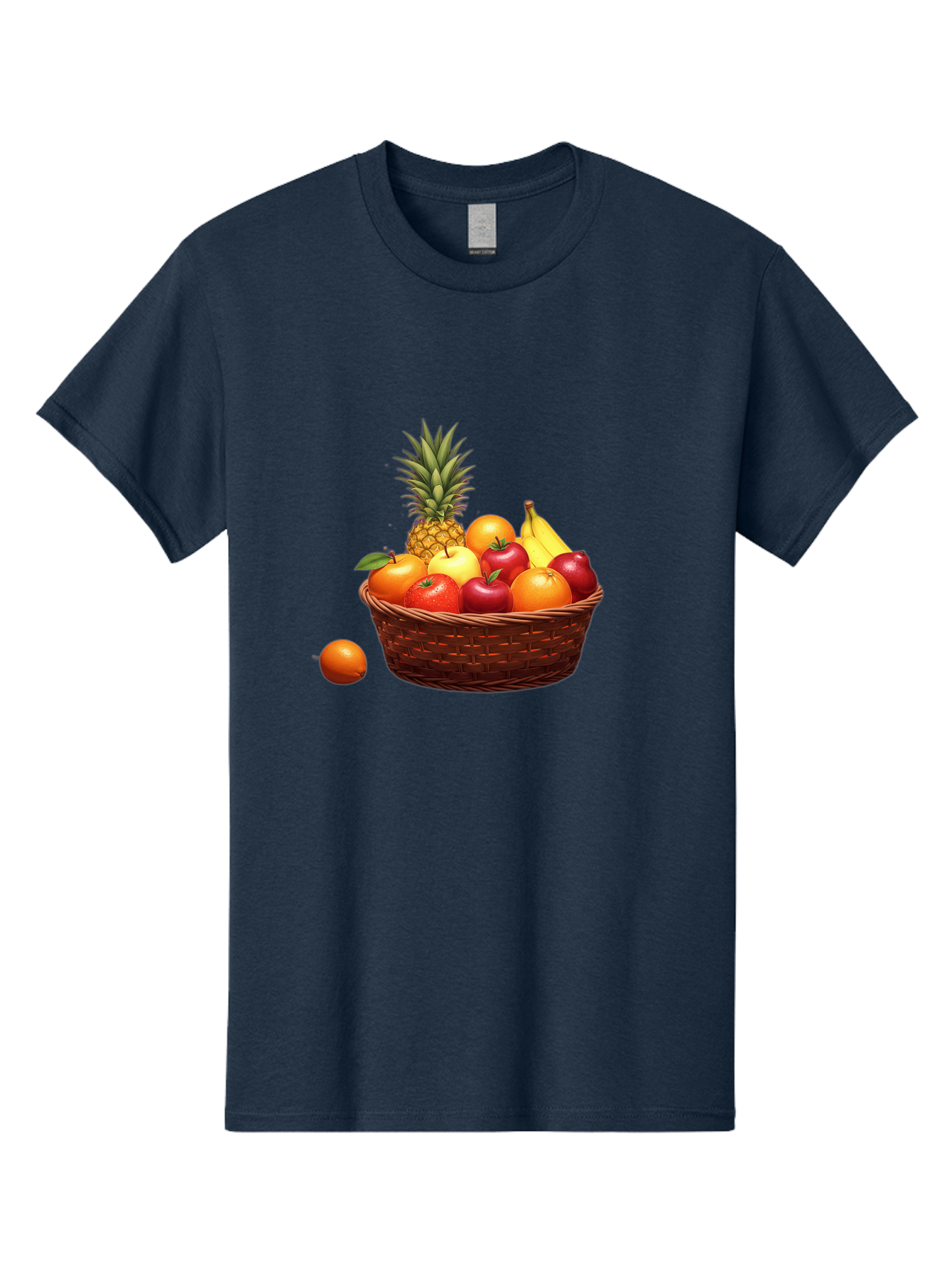 Fruit-Basket-1 Men'S Graphic Tee, 100% Cotton, Comfortable Casual Summer Wear, Machine Washable, Vintage Camera, Old Camera, Antique Camera, Black Camera, Classic Photography, Photography Equipment, Nostalgic Device, Film Camera, Camera Art Bai898