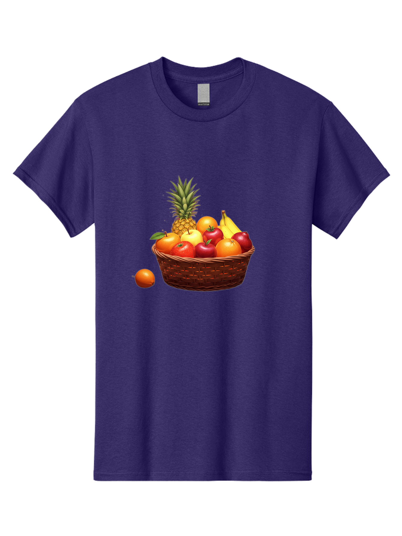 Fruit-Basket-1 Men'S Graphic Tee, 100% Cotton, Comfortable Casual Summer Wear, Machine Washable, Vintage Camera, Old Camera, Antique Camera, Black Camera, Classic Photography, Photography Equipment, Nostalgic Device, Film Camera, Camera Art Bai898