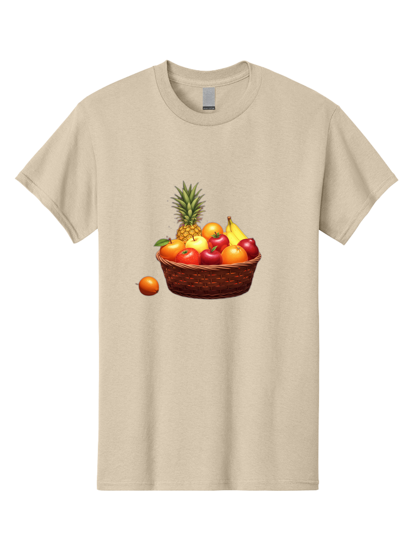 Fruit-Basket-1 Men'S Graphic Tee, 100% Cotton, Comfortable Casual Summer Wear, Machine Washable, Vintage Camera, Old Camera, Antique Camera, Black Camera, Classic Photography, Photography Equipment, Nostalgic Device, Film Camera, Camera Art Bai898