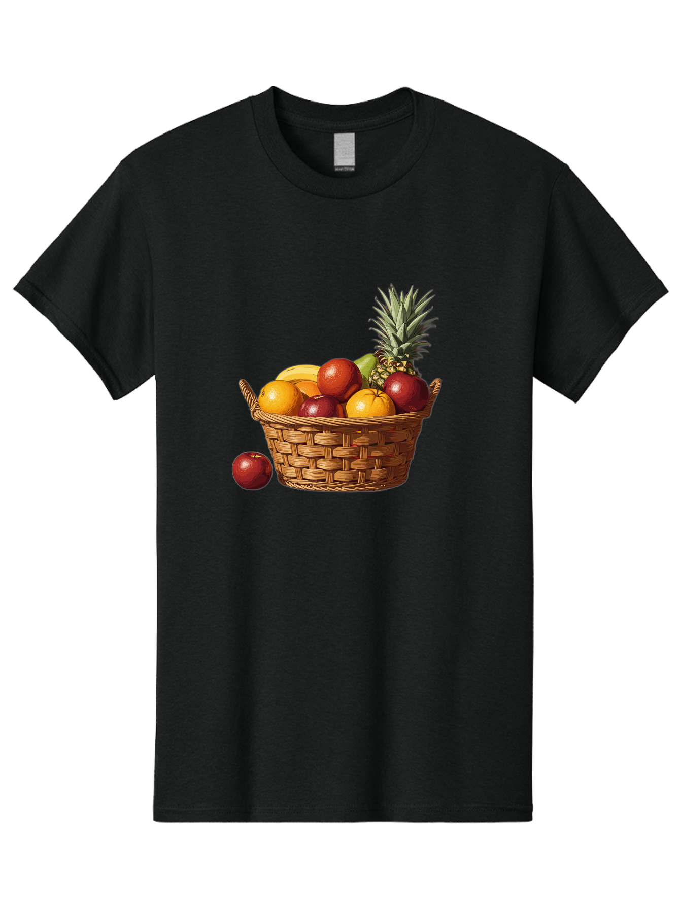 Fruit-Basket-10 Men'S Graphic Tee, 100% Cotton, Comfortable Casual Summer Wear, Machine Washable, Vintage Camera, Old Camera, Antique Camera, Black Camera, Classic Photography, Photography Equipment, Nostalgic Device, Film Camera, Camera Art Bai899