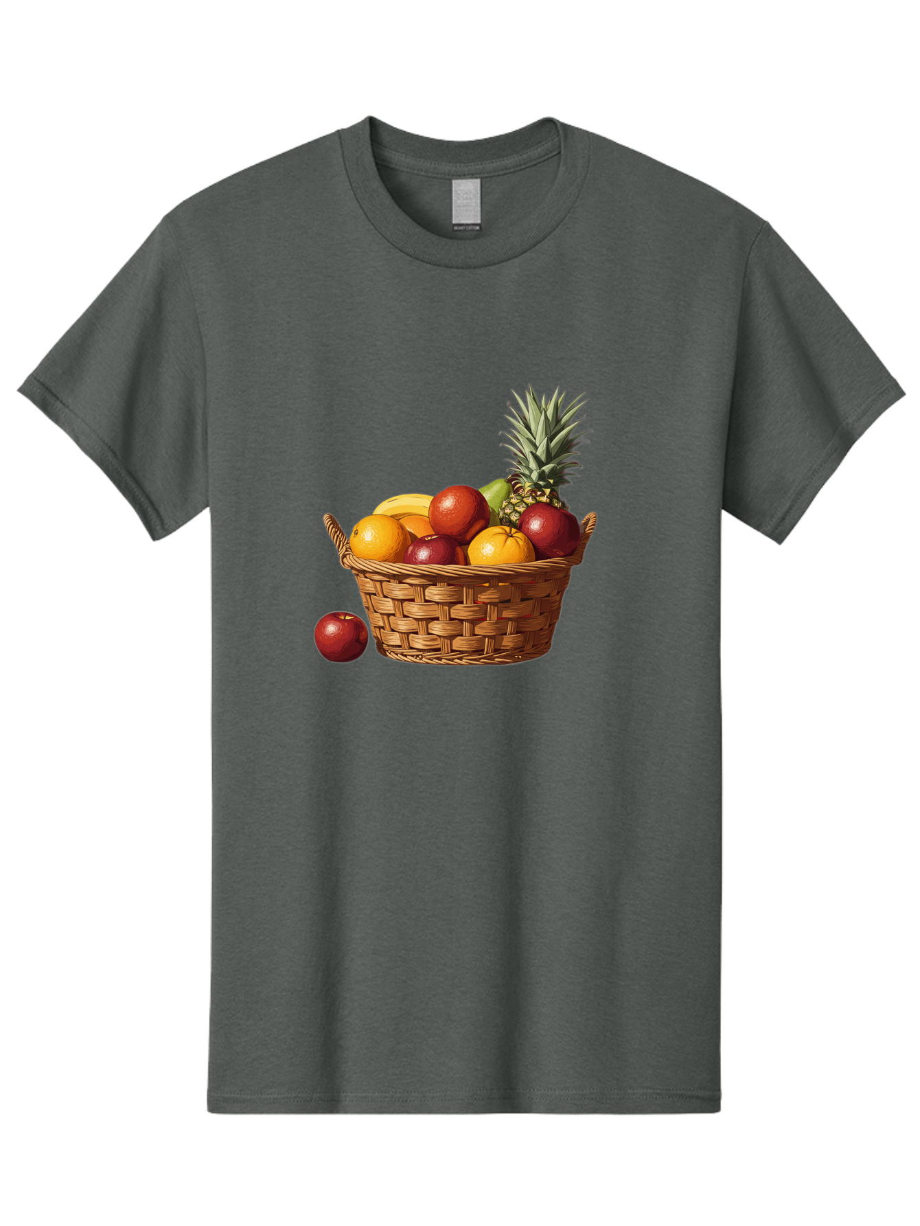 Fruit-Basket-10 Men'S Graphic Tee, 100% Cotton, Comfortable Casual Summer Wear, Machine Washable, Vintage Camera, Old Camera, Antique Camera, Black Camera, Classic Photography, Photography Equipment, Nostalgic Device, Film Camera, Camera Art Bai899