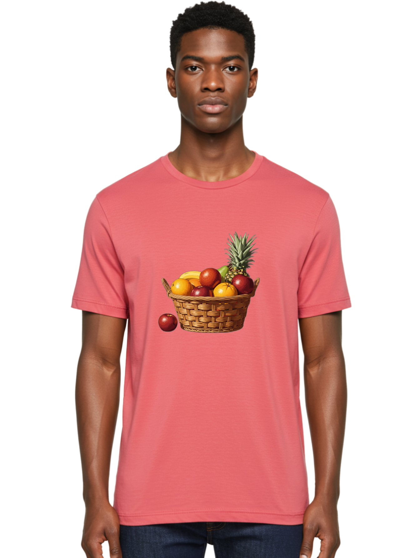 Fruit-Basket-10 Men'S Graphic Tee, 100% Cotton, Comfortable Casual Summer Wear, Machine Washable, Vintage Camera, Old Camera, Antique Camera, Black Camera, Classic Photography, Photography Equipment, Nostalgic Device, Film Camera, Camera Art Bai899
