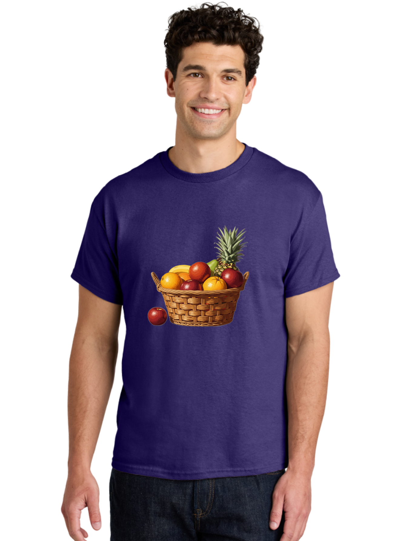 Fruit-Basket-10 Men'S Graphic Tee, 100% Cotton, Comfortable Casual Summer Wear, Machine Washable, Vintage Camera, Old Camera, Antique Camera, Black Camera, Classic Photography, Photography Equipment, Nostalgic Device, Film Camera, Camera Art Bai899