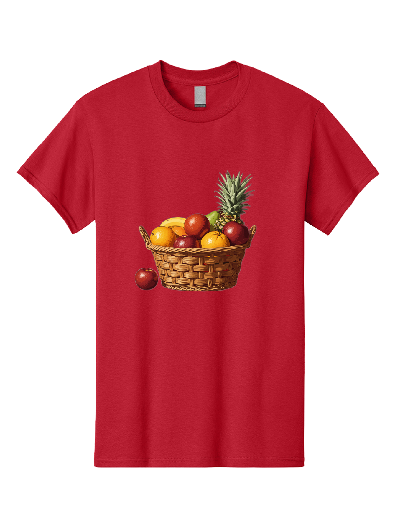 Fruit-Basket-10 Men'S Graphic Tee, 100% Cotton, Comfortable Casual Summer Wear, Machine Washable, Vintage Camera, Old Camera, Antique Camera, Black Camera, Classic Photography, Photography Equipment, Nostalgic Device, Film Camera, Camera Art Bai899