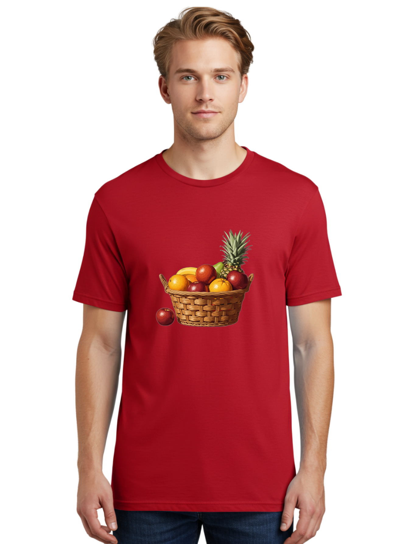 Fruit-Basket-10 Men'S Graphic Tee, 100% Cotton, Comfortable Casual Summer Wear, Machine Washable, Vintage Camera, Old Camera, Antique Camera, Black Camera, Classic Photography, Photography Equipment, Nostalgic Device, Film Camera, Camera Art Bai899