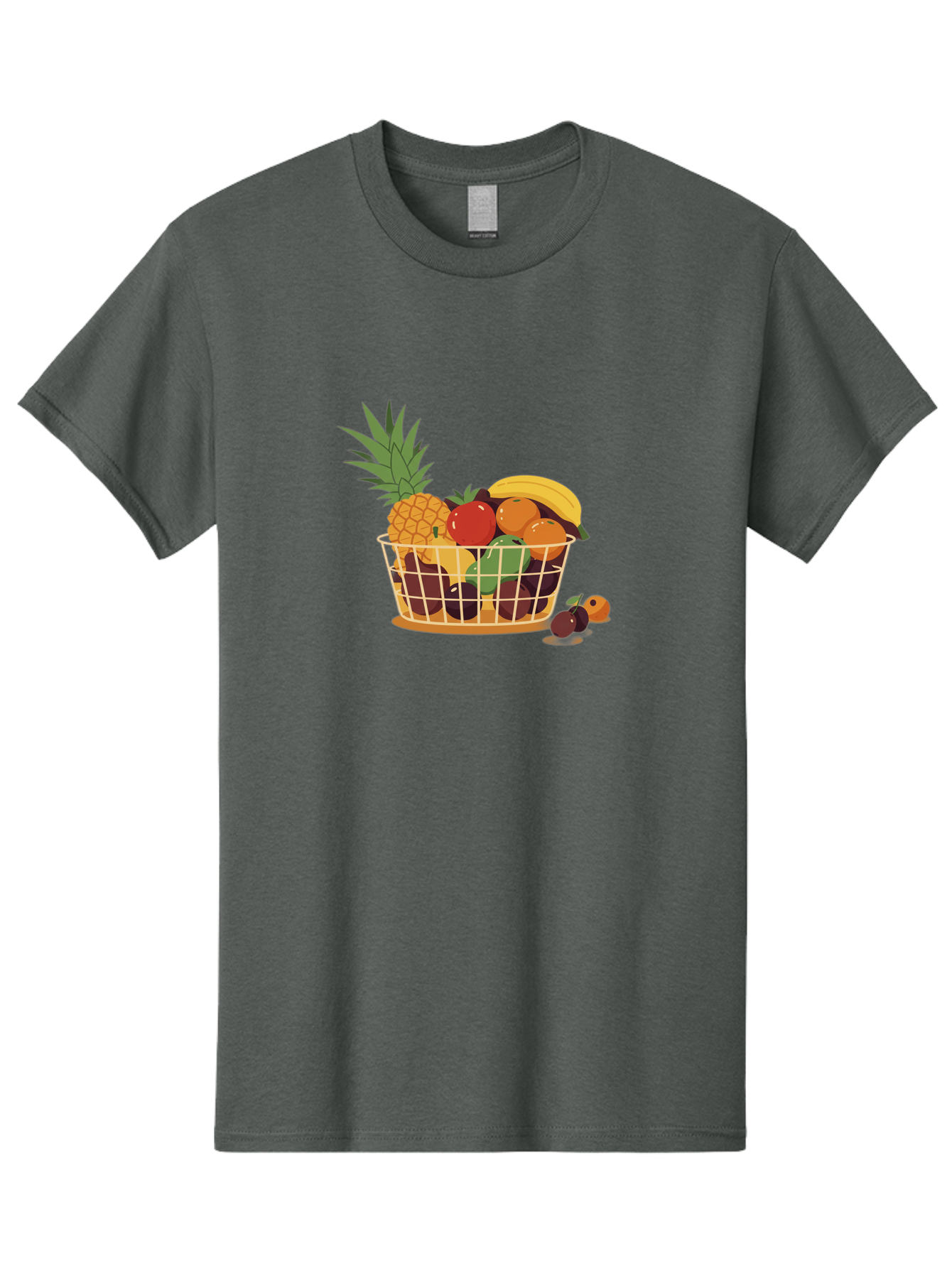 Fruit-Basket-11 Men'S Graphic Tee, 100% Cotton, Comfortable Casual Summer Wear, Machine Washable, Vintage Camera, Old Camera, Antique Camera, Black Camera, Classic Photography, Photography Equipment, Nostalgic Device, Film Camera, Camera Art Bai900
