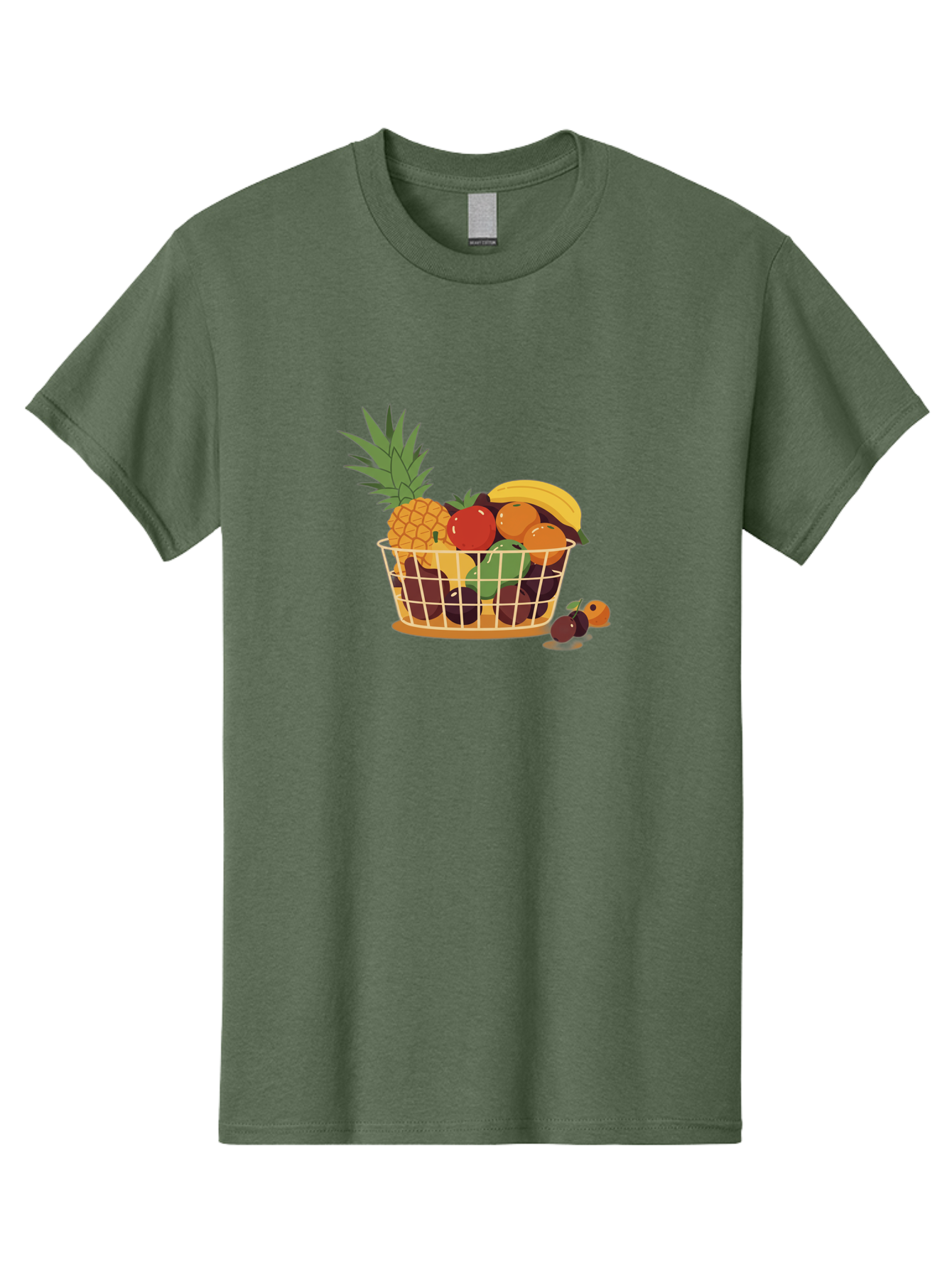 Fruit-Basket-11 Men'S Graphic Tee, 100% Cotton, Comfortable Casual Summer Wear, Machine Washable, Vintage Camera, Old Camera, Antique Camera, Black Camera, Classic Photography, Photography Equipment, Nostalgic Device, Film Camera, Camera Art Bai900
