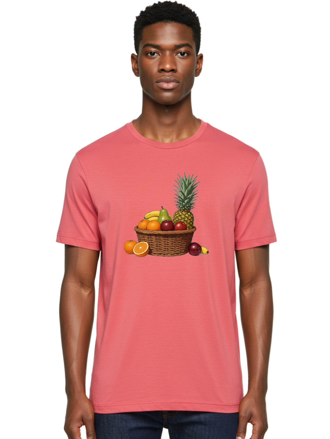 Fruit-Basket-13 Men'S Graphic Tee, 100% Cotton, Comfortable Casual Summer Wear, Machine Washable, Vintage Camera, Old Camera, Antique Camera, Black Camera, Classic Photography, Photography Equipment, Nostalgic Device, Film Camera, Camera Art Bai902