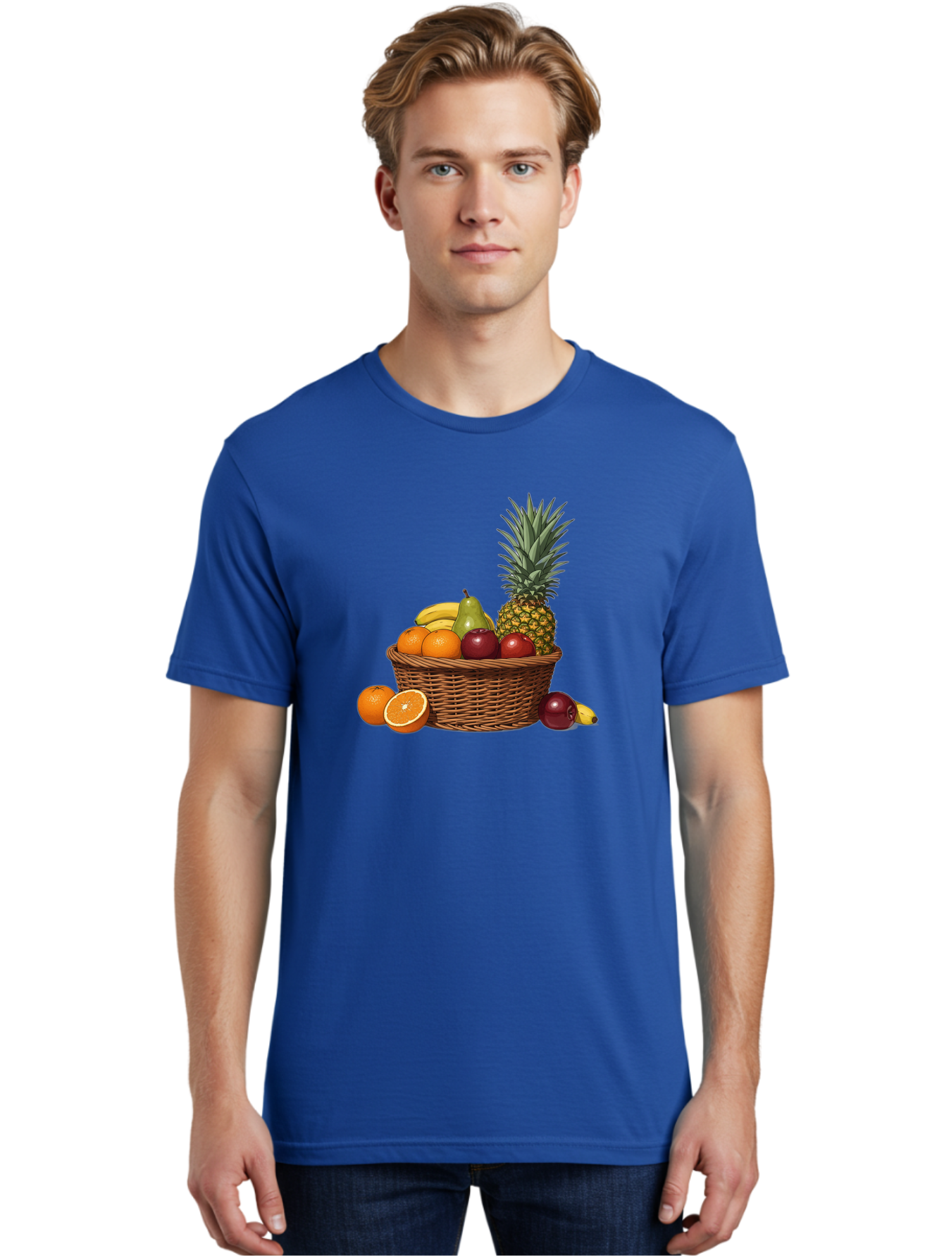 Fruit-Basket-13 Men'S Graphic Tee, 100% Cotton, Comfortable Casual Summer Wear, Machine Washable, Vintage Camera, Old Camera, Antique Camera, Black Camera, Classic Photography, Photography Equipment, Nostalgic Device, Film Camera, Camera Art Bai902