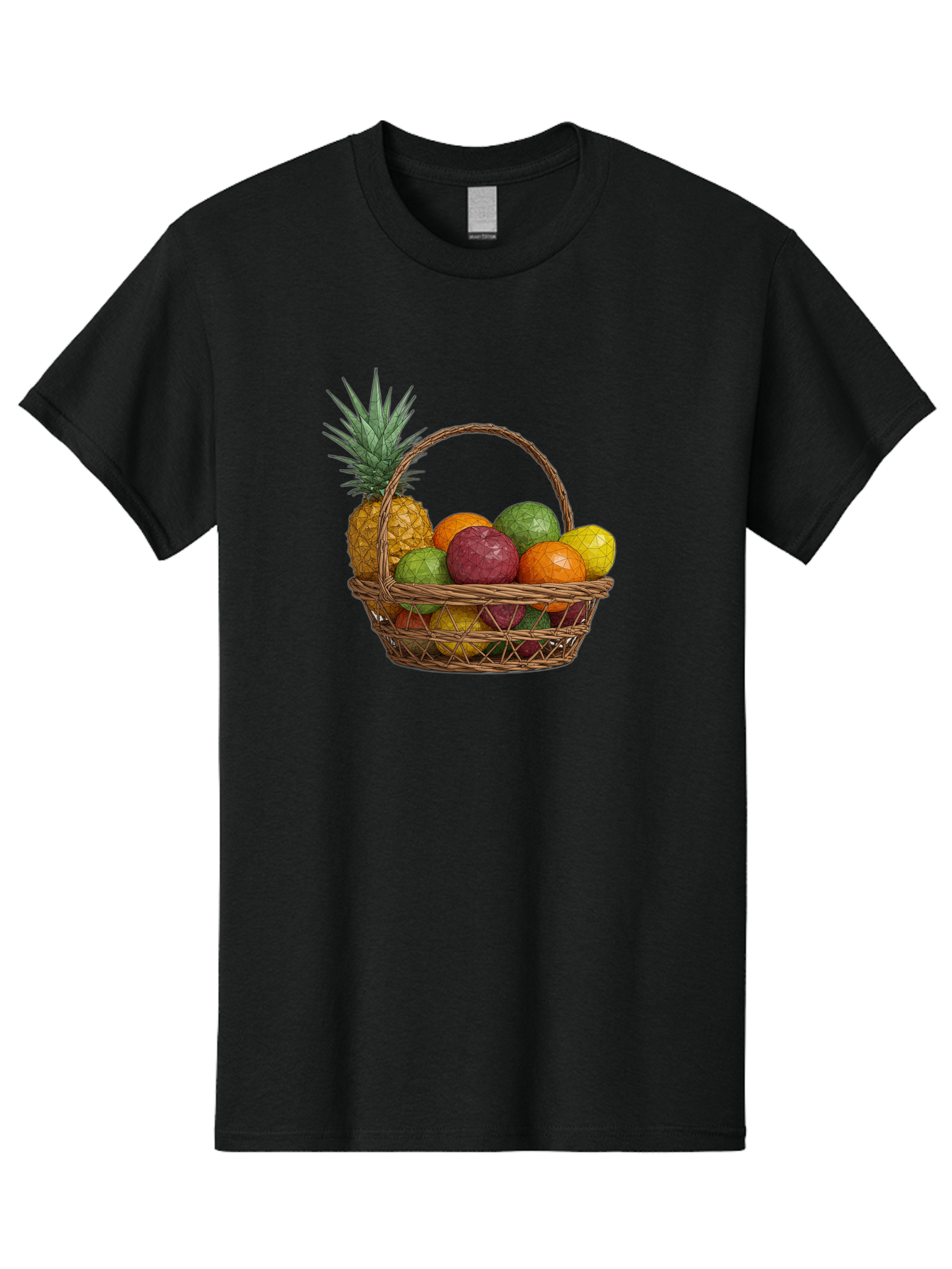 Fruit-Basket-14 Men'S Graphic Tee, 100% Cotton, Comfortable Casual Summer Wear, Machine Washable, Vintage Camera, Old Camera, Antique Camera, Black Camera, Classic Photography, Photography Equipment, Nostalgic Device, Film Camera, Camera Art Bai903