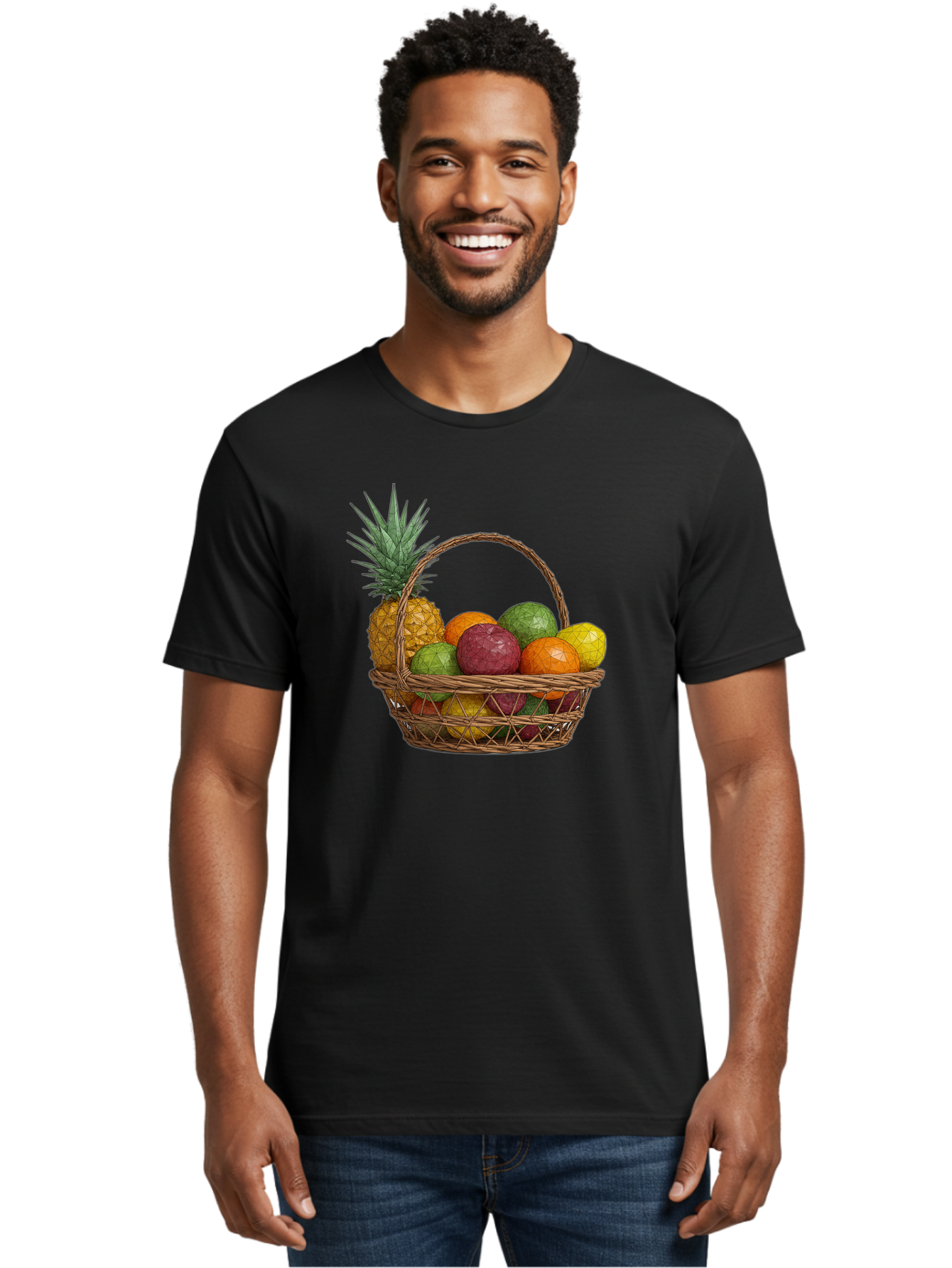 Fruit-Basket-14 Men'S Graphic Tee, 100% Cotton, Comfortable Casual Summer Wear, Machine Washable, Vintage Camera, Old Camera, Antique Camera, Black Camera, Classic Photography, Photography Equipment, Nostalgic Device, Film Camera, Camera Art Bai903