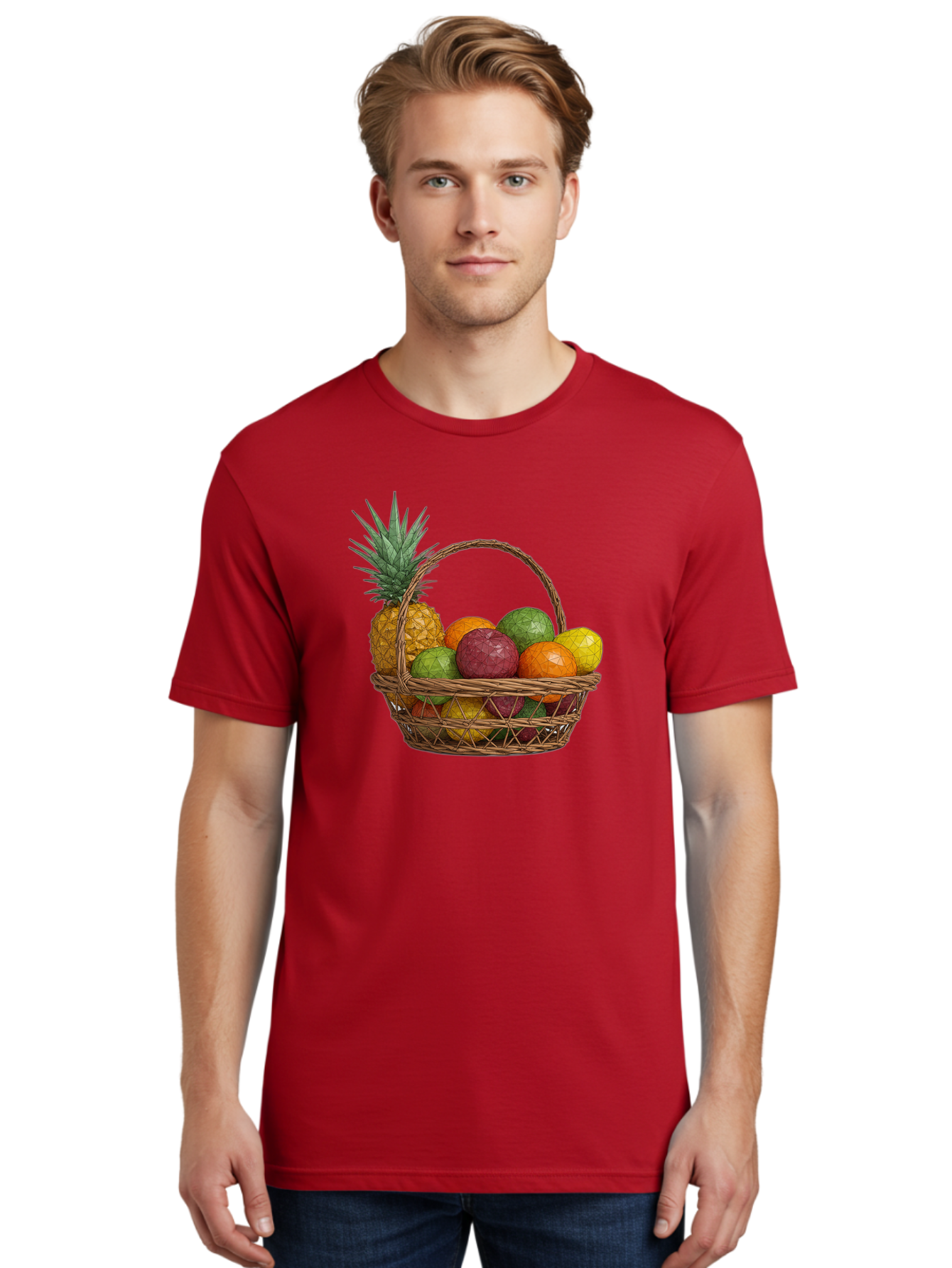Fruit-Basket-14 Men'S Graphic Tee, 100% Cotton, Comfortable Casual Summer Wear, Machine Washable, Vintage Camera, Old Camera, Antique Camera, Black Camera, Classic Photography, Photography Equipment, Nostalgic Device, Film Camera, Camera Art Bai903