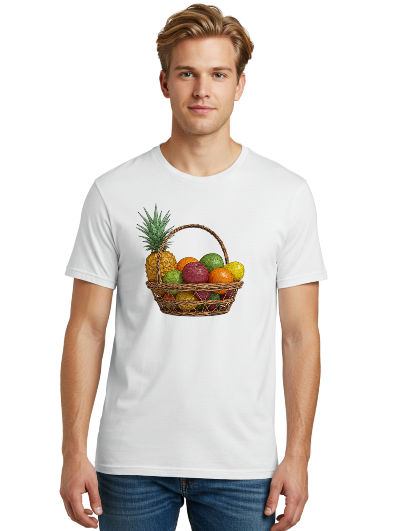 Fruit-Basket-14 Men'S Graphic Tee, 100% Cotton, Comfortable Casual Summer Wear, Machine Washable, Vintage Camera, Old Camera, Antique Camera, Black Camera, Classic Photography, Photography Equipment, Nostalgic Device, Film Camera, Camera Art Bai903