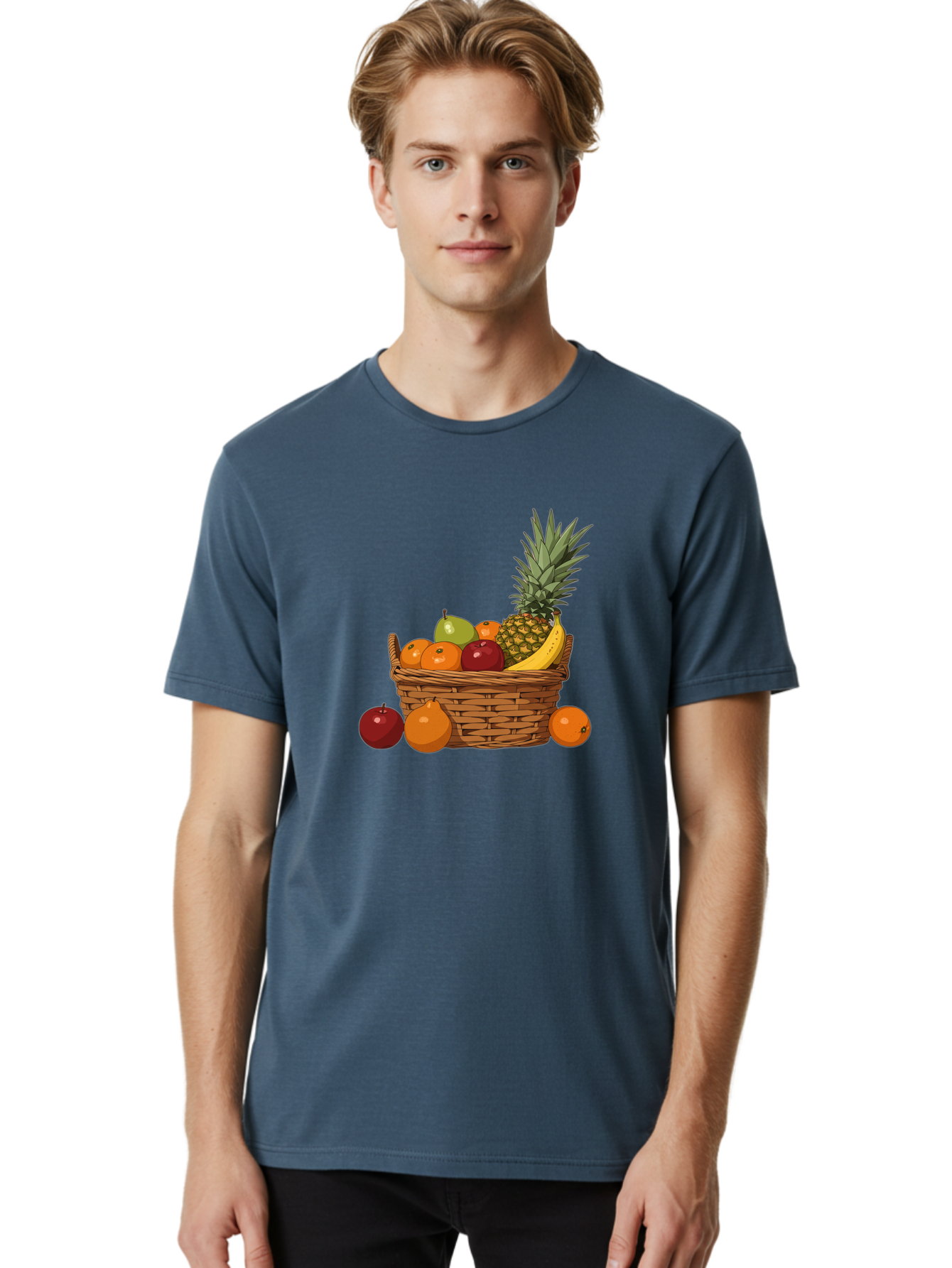 Fruit-Basket-16 Men'S Graphic Tee, 100% Cotton, Comfortable Casual Summer Wear, Machine Washable, Vintage Camera, Old Camera, Antique Camera, Black Camera, Classic Photography, Photography Equipment, Nostalgic Device, Film Camera, Camera Art Bai905
