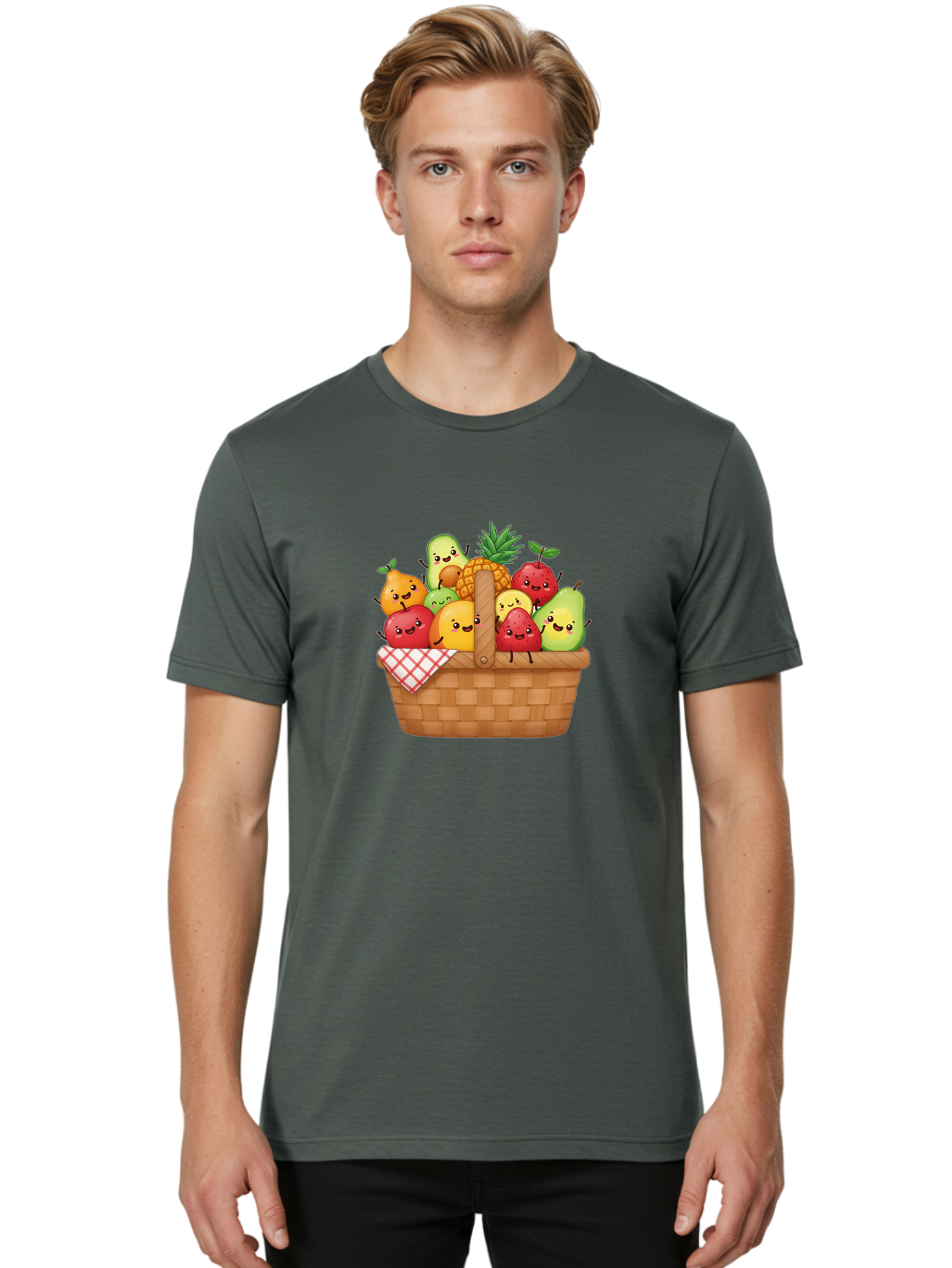 Fruit-Basket-17 Men'S Graphic Tee, 100% Cotton, Comfortable Casual Summer Wear, Machine Washable, Vintage Camera, Old Camera, Antique Camera, Black Camera, Classic Photography, Photography Equipment, Nostalgic Device, Film Camera, Camera Art Bai906