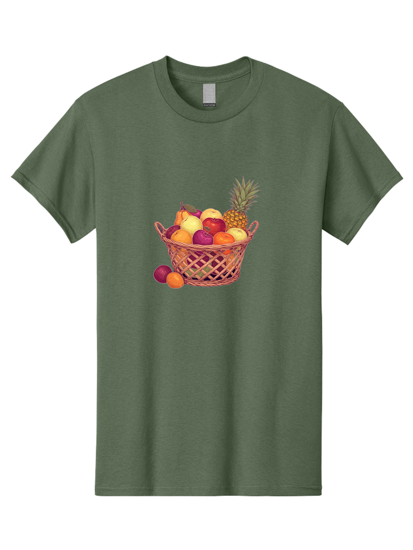 Fruit-Basket-2 Men'S Graphic Tee, 100% Cotton, Comfortable Casual Summer Wear, Machine Washable, Vintage Camera, Old Camera, Antique Camera, Black Camera, Classic Photography, Photography Equipment, Nostalgic Device, Film Camera, Camera Art Bai909