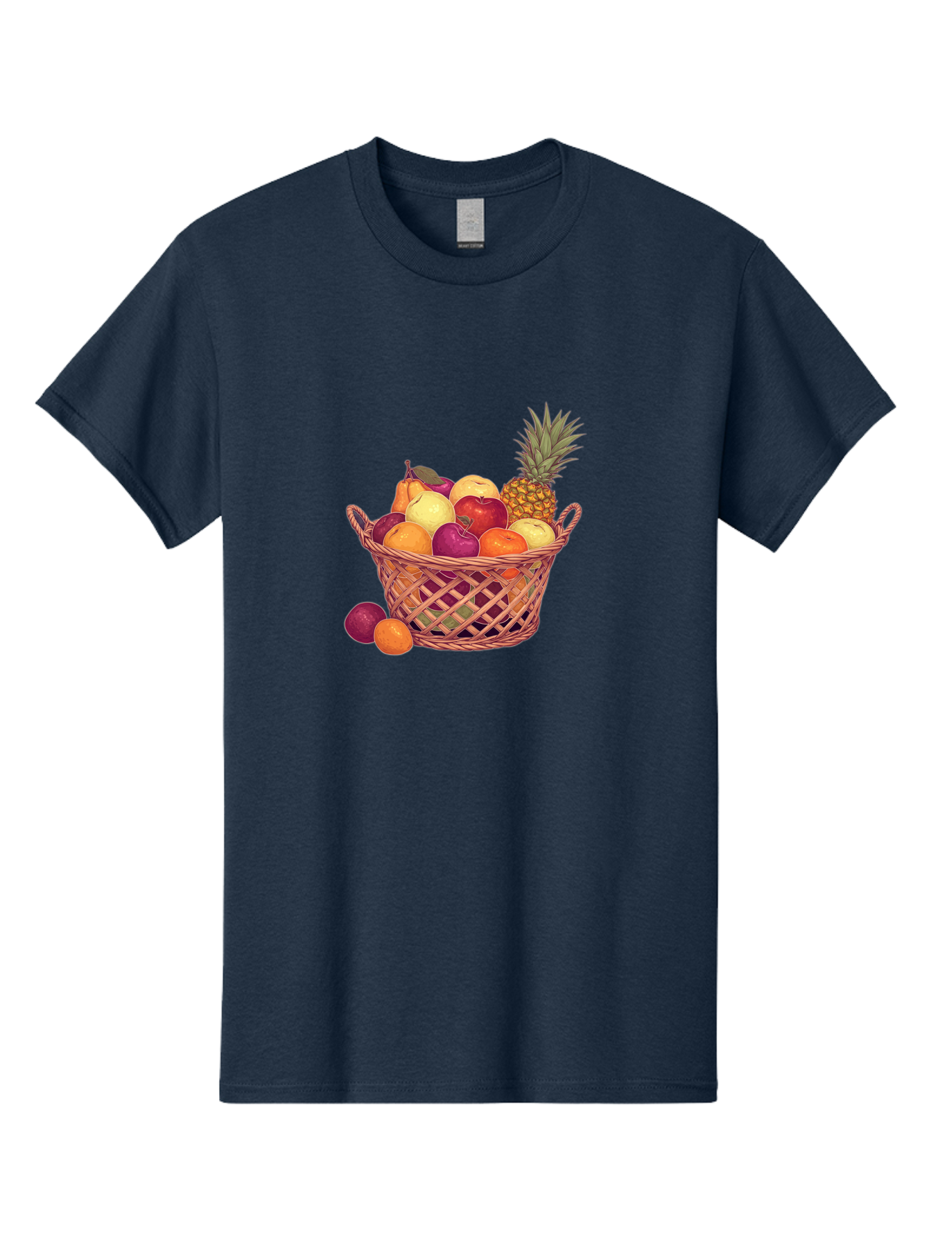 Fruit-Basket-2 Men'S Graphic Tee, 100% Cotton, Comfortable Casual Summer Wear, Machine Washable, Vintage Camera, Old Camera, Antique Camera, Black Camera, Classic Photography, Photography Equipment, Nostalgic Device, Film Camera, Camera Art Bai909