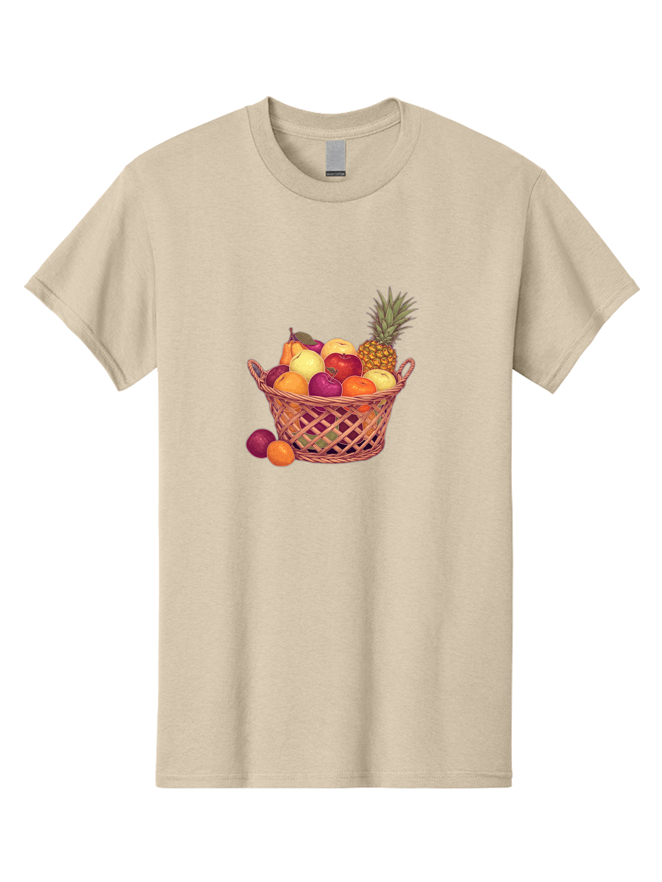 Fruit-Basket-2 Men'S Graphic Tee, 100% Cotton, Comfortable Casual Summer Wear, Machine Washable, Vintage Camera, Old Camera, Antique Camera, Black Camera, Classic Photography, Photography Equipment, Nostalgic Device, Film Camera, Camera Art Bai909