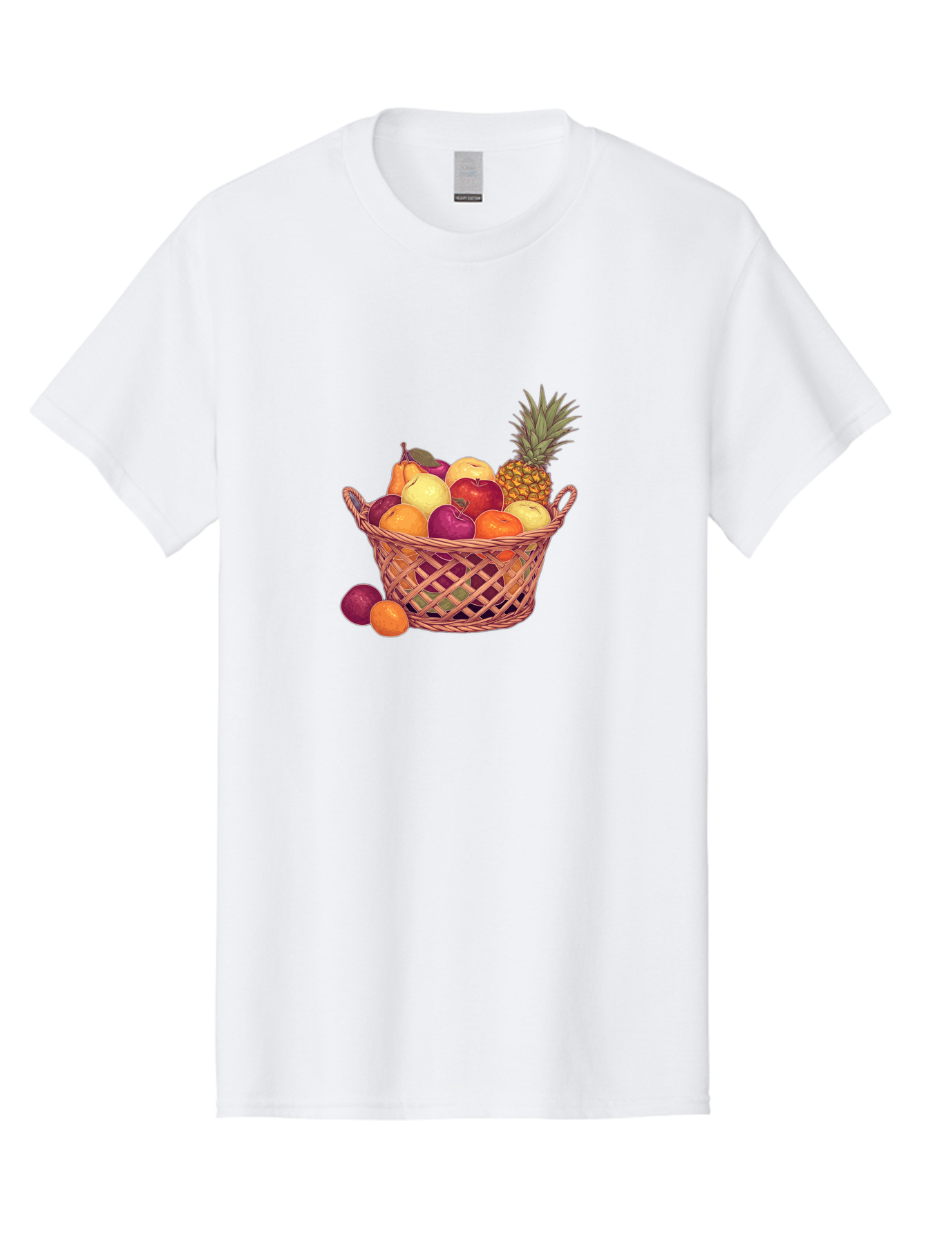 Fruit-Basket-2 Men'S Graphic Tee, 100% Cotton, Comfortable Casual Summer Wear, Machine Washable, Vintage Camera, Old Camera, Antique Camera, Black Camera, Classic Photography, Photography Equipment, Nostalgic Device, Film Camera, Camera Art Bai909