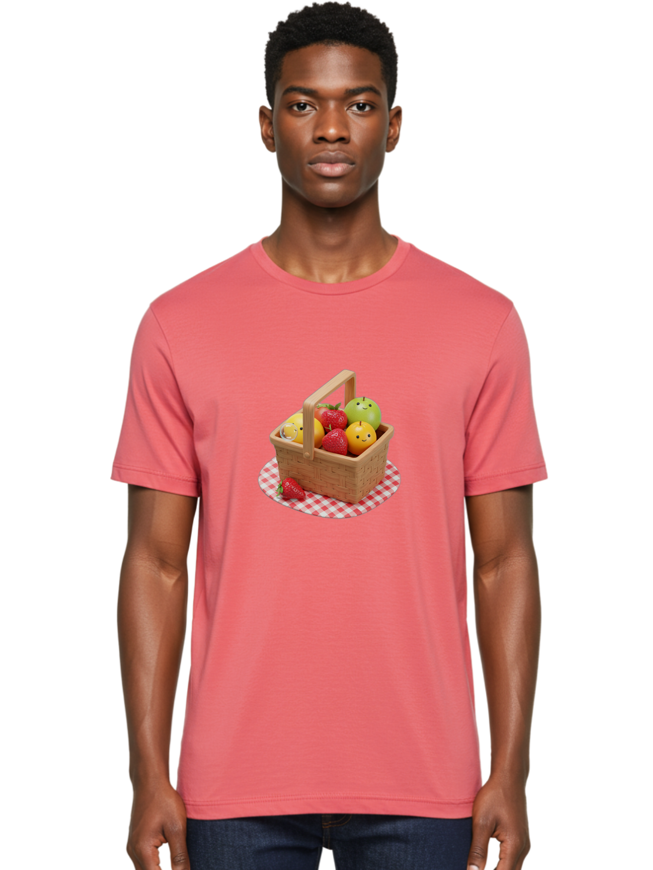 Fruit-Basket-20 Men'S Graphic Tee, 100% Cotton, Comfortable Casual Summer Wear, Machine Washable, Vintage Camera, Old Camera, Antique Camera, Black Camera, Classic Photography, Photography Equipment, Nostalgic Device, Film Camera, Camera Art Bai910