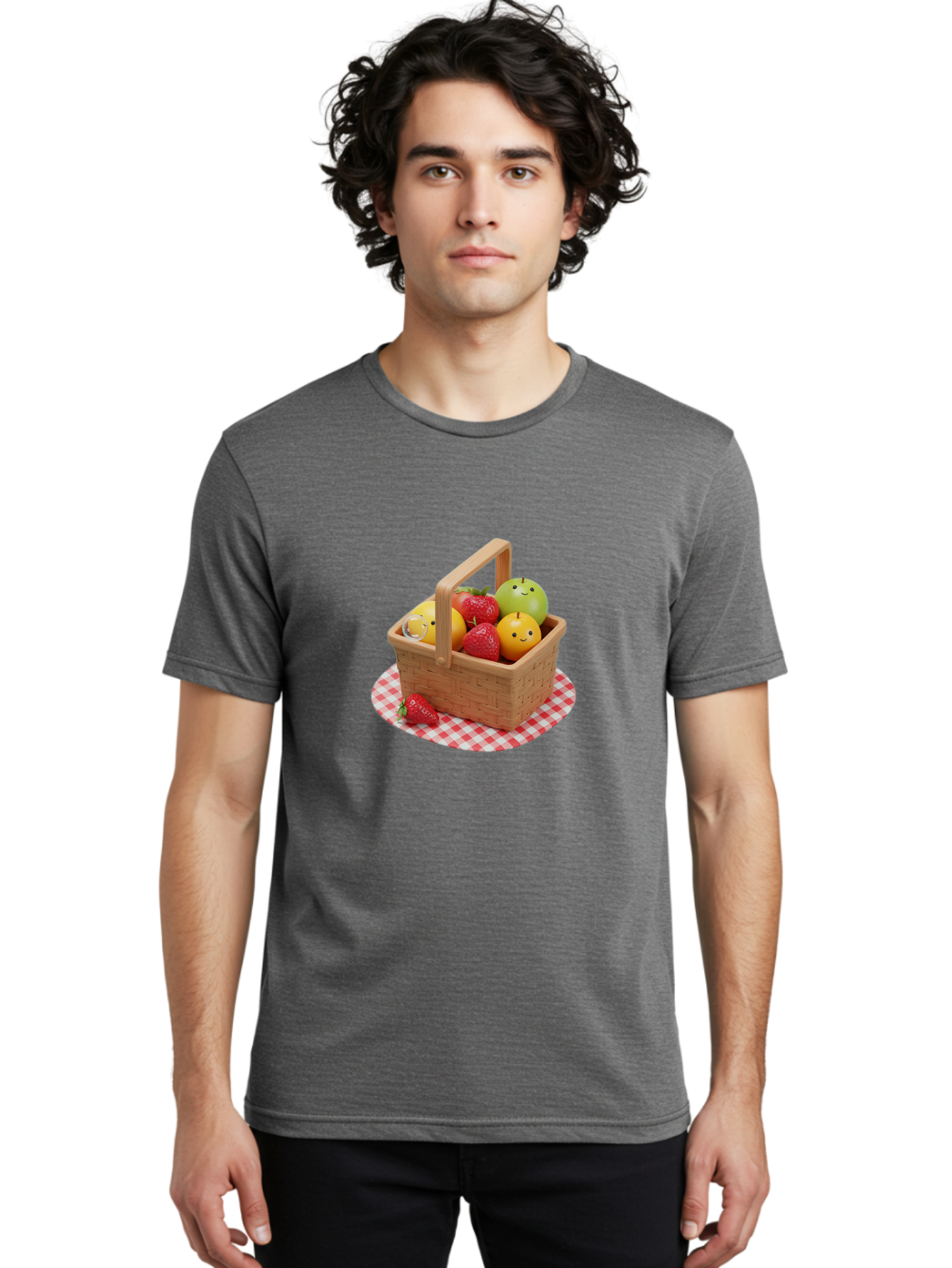 Fruit-Basket-20 Men'S Graphic Tee, 100% Cotton, Comfortable Casual Summer Wear, Machine Washable, Vintage Camera, Old Camera, Antique Camera, Black Camera, Classic Photography, Photography Equipment, Nostalgic Device, Film Camera, Camera Art Bai910