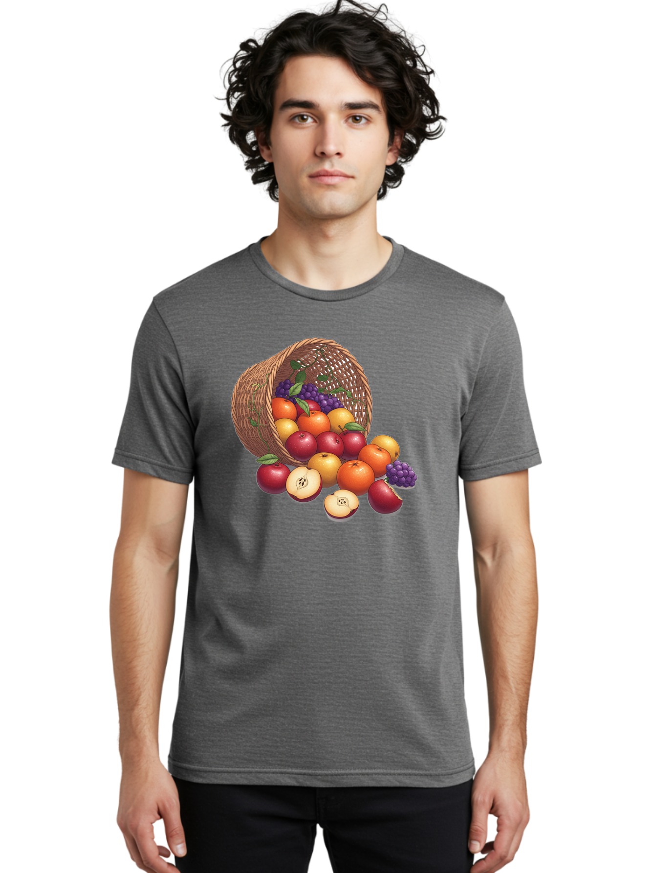 Fruit-Basket-21 Men'S Graphic Tee, 100% Cotton, Comfortable Casual Summer Wear, Machine Washable, Vintage Camera, Old Camera, Antique Camera, Black Camera, Classic Photography, Photography Equipment, Nostalgic Device, Film Camera, Camera Art Bai911