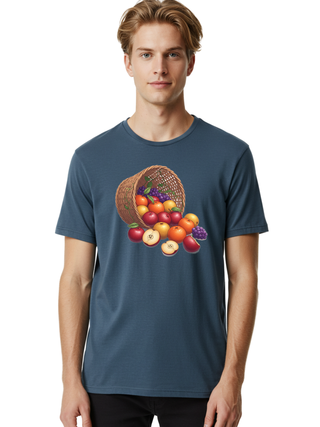 Fruit-Basket-21 Men'S Graphic Tee, 100% Cotton, Comfortable Casual Summer Wear, Machine Washable, Vintage Camera, Old Camera, Antique Camera, Black Camera, Classic Photography, Photography Equipment, Nostalgic Device, Film Camera, Camera Art Bai911