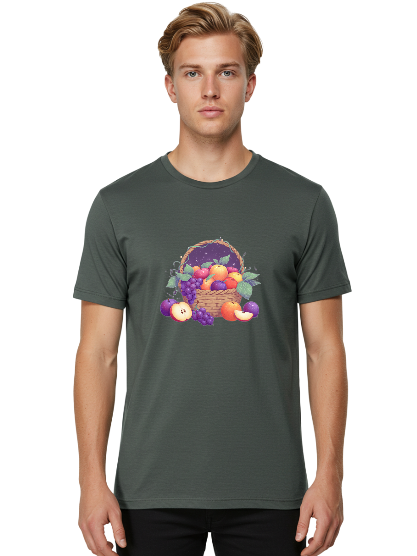 Fruit-Basket-23 Men'S Graphic Tee, 100% Cotton, Comfortable Casual Summer Wear, Machine Washable, Vintage Camera, Old Camera, Antique Camera, Black Camera, Classic Photography, Photography Equipment, Nostalgic Device, Film Camera, Camera Art Bai913